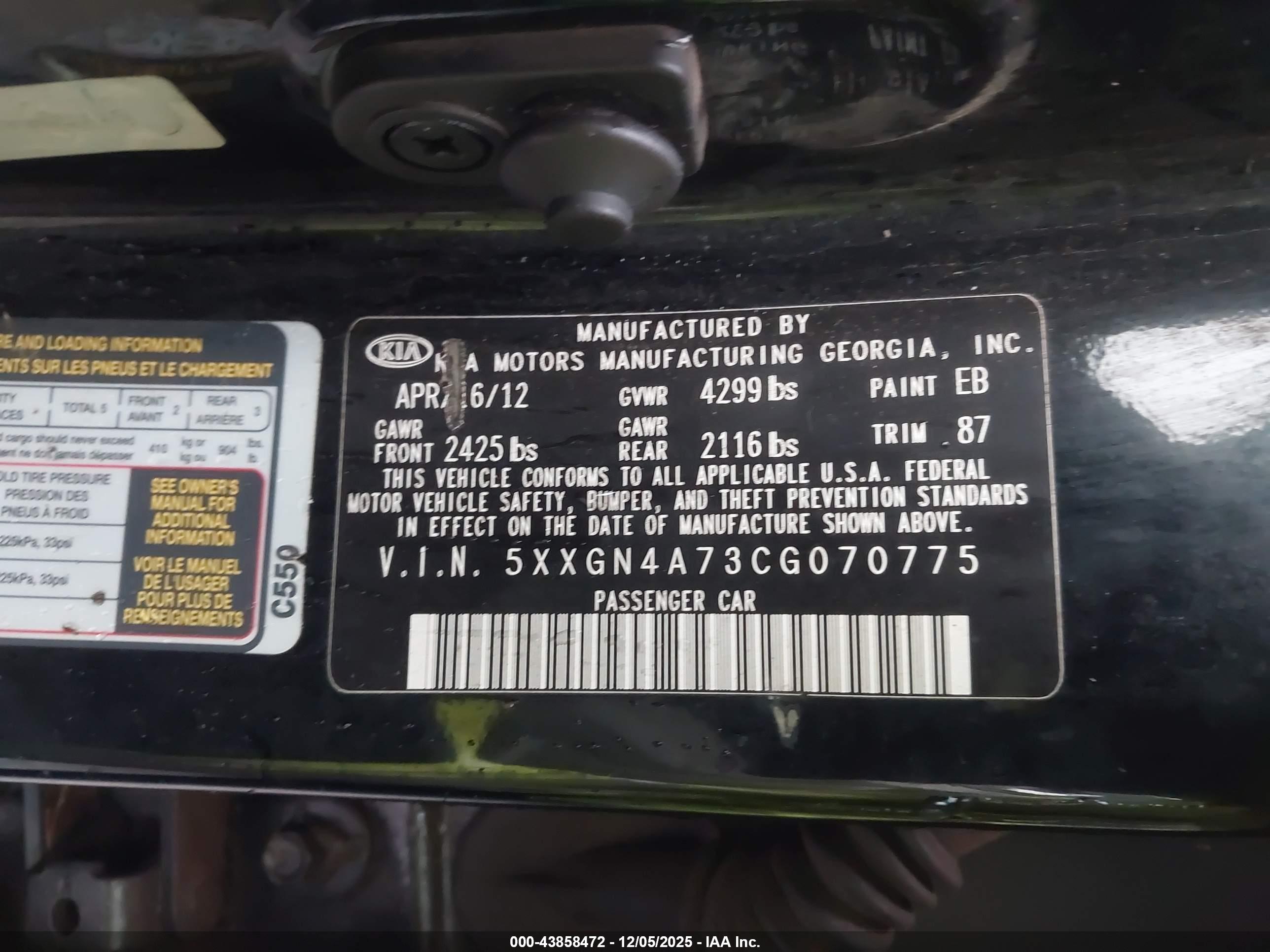 KIA OPTIMA image 9