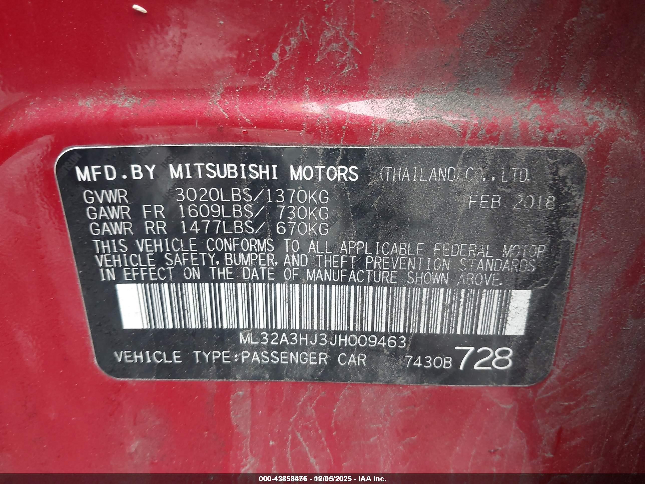 MITSUBISHI MIRAGE image 9