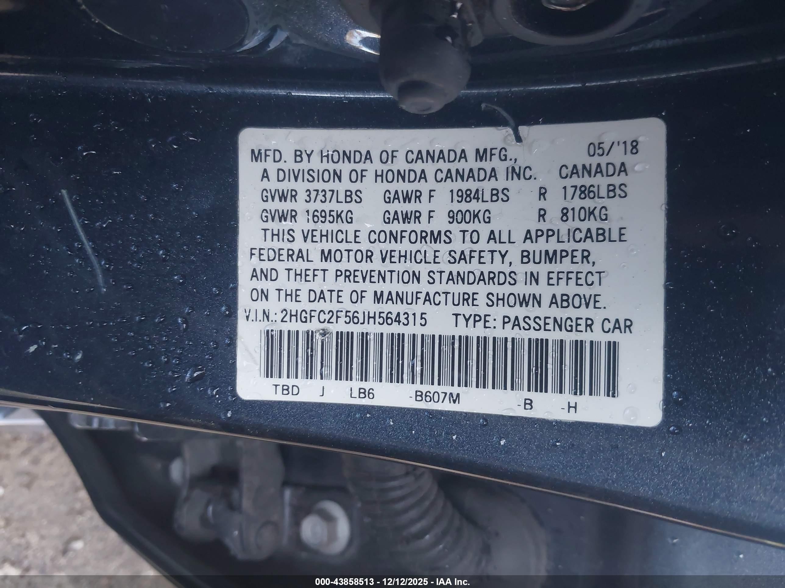 HONDA CIVIC image 9