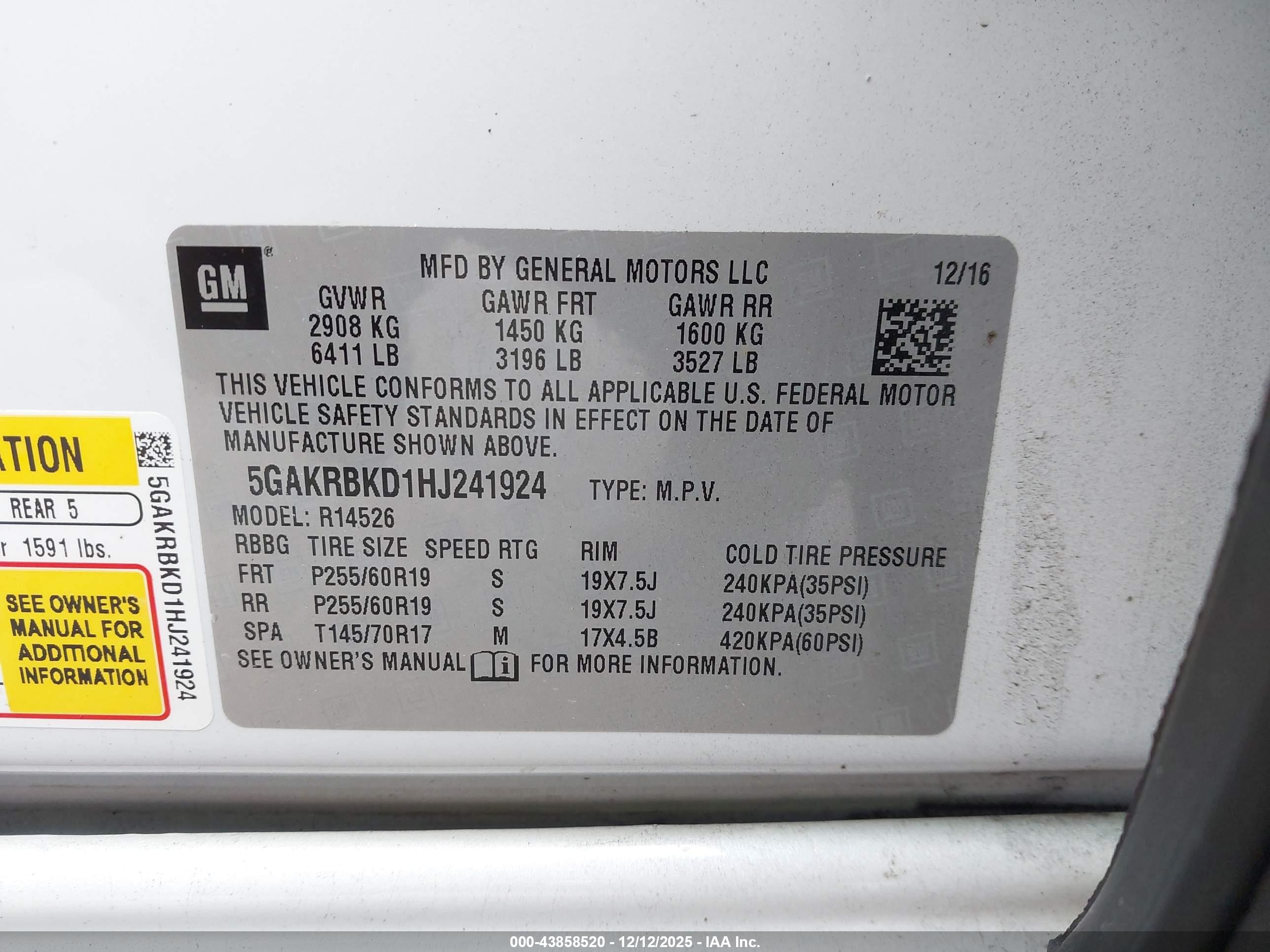 BUICK ENCLAVE image 9