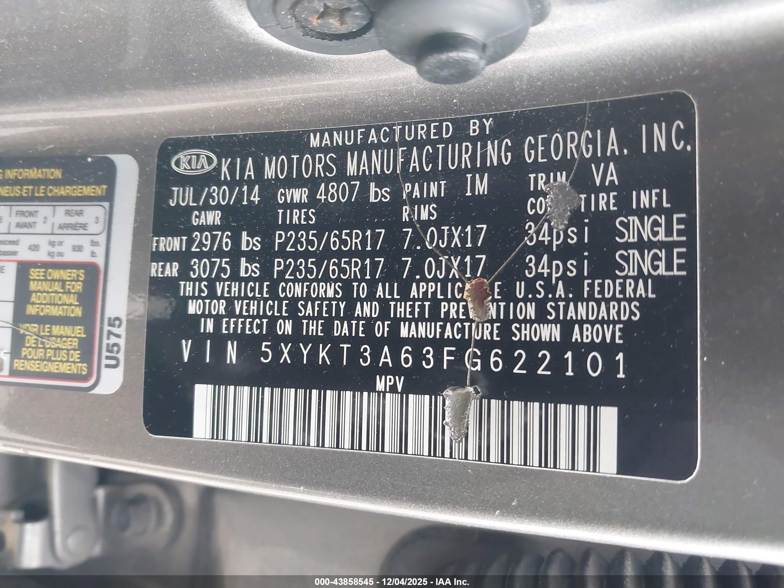 KIA SORENTO image 9