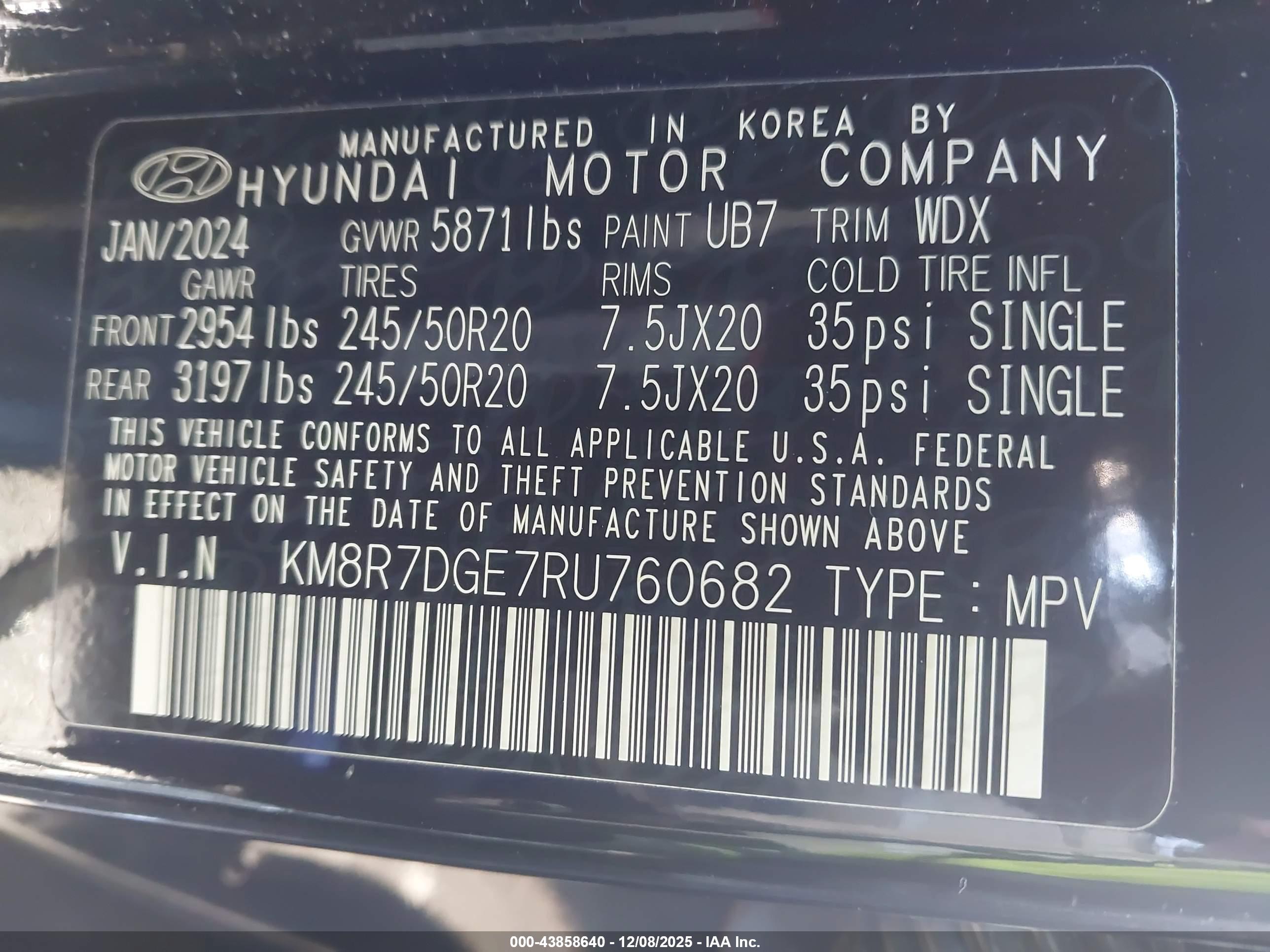 HYUNDAI PALISADE image 9