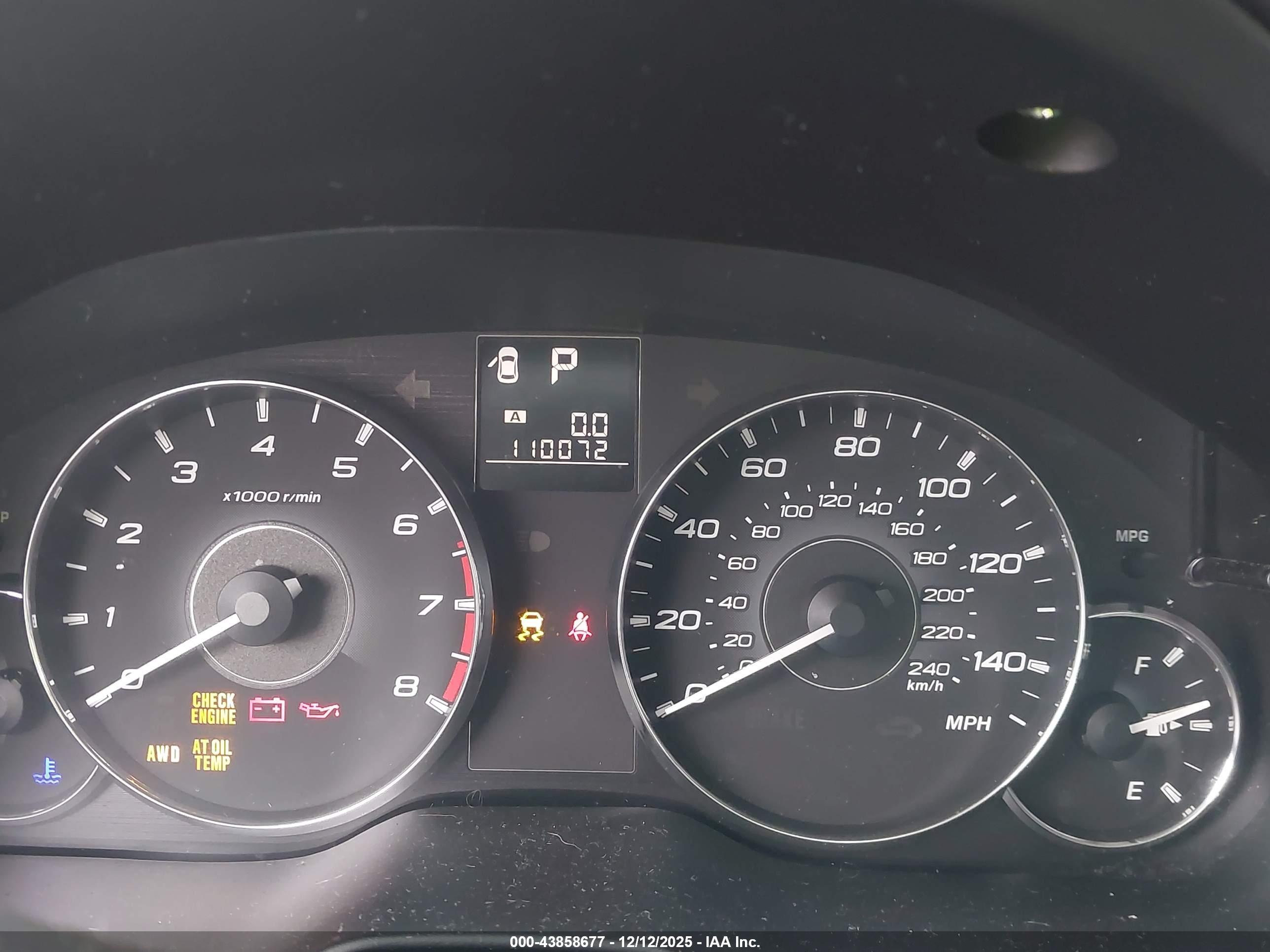 SUBARU OUTBACK image 7