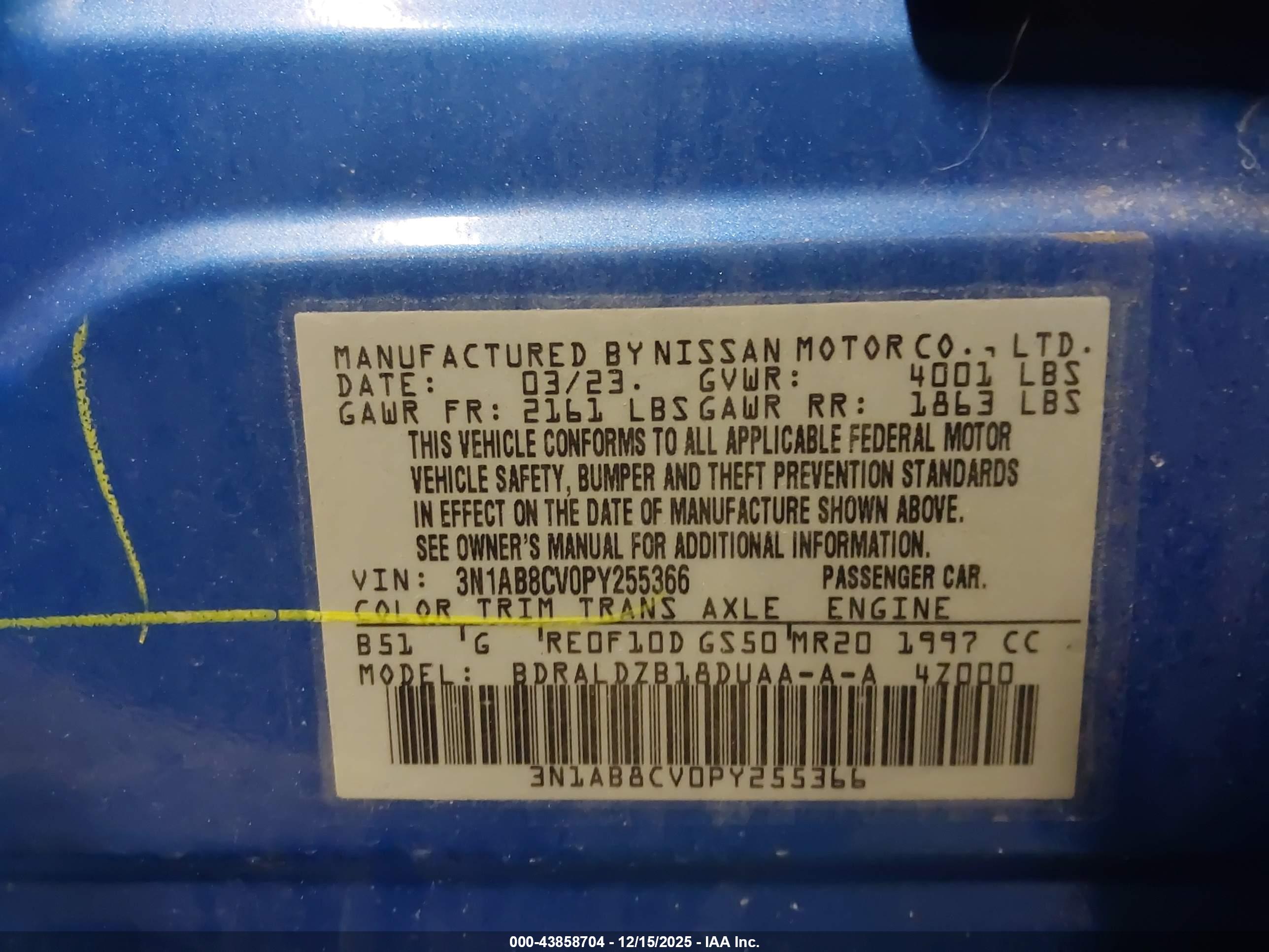 NISSAN SENTRA image 9