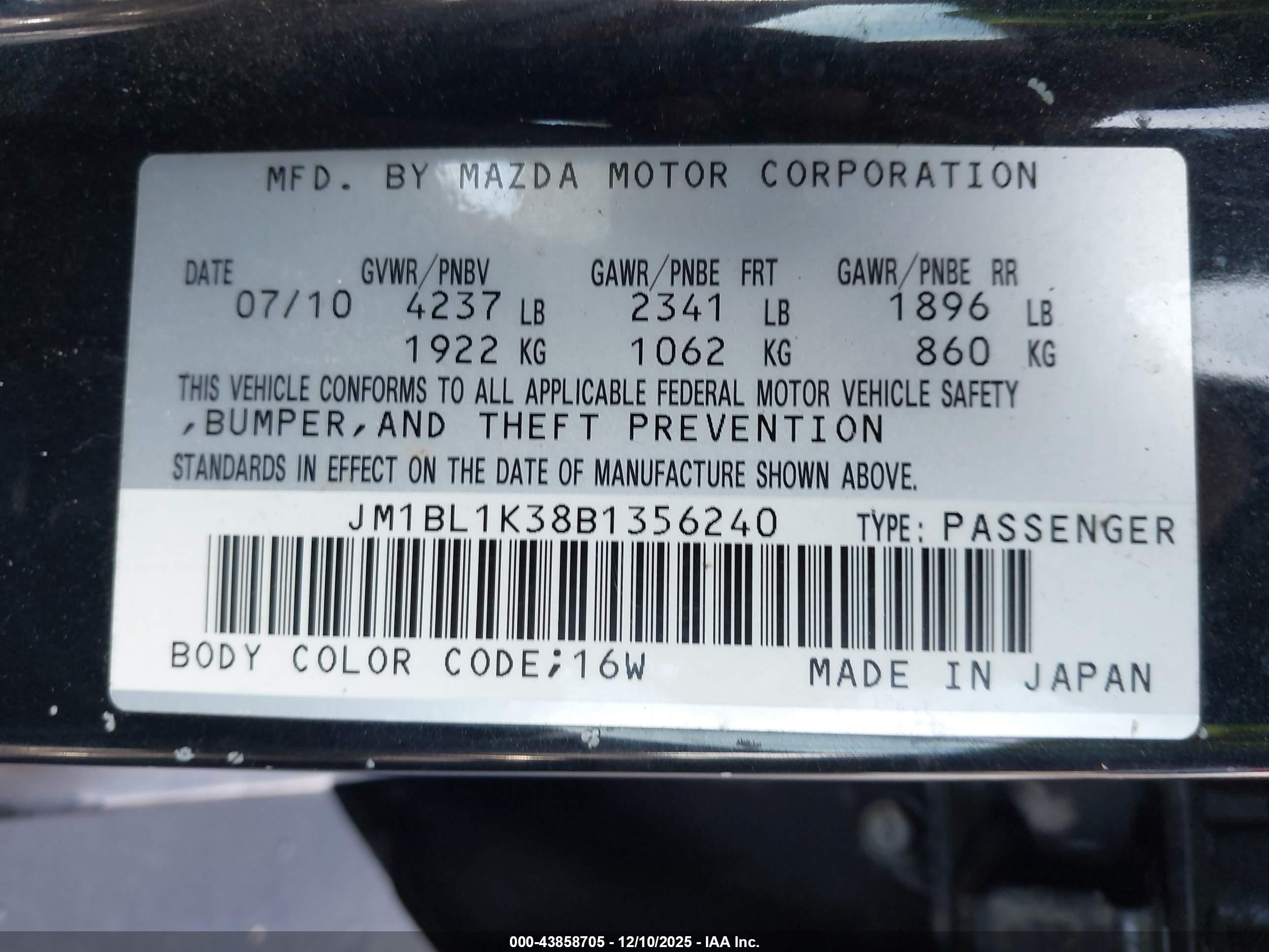 MAZDA MAZDASPEED3 image 9