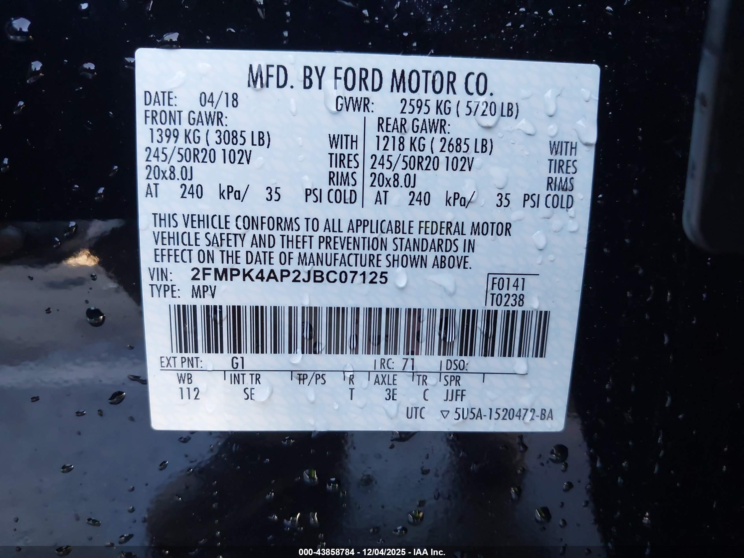 FORD EDGE image 9