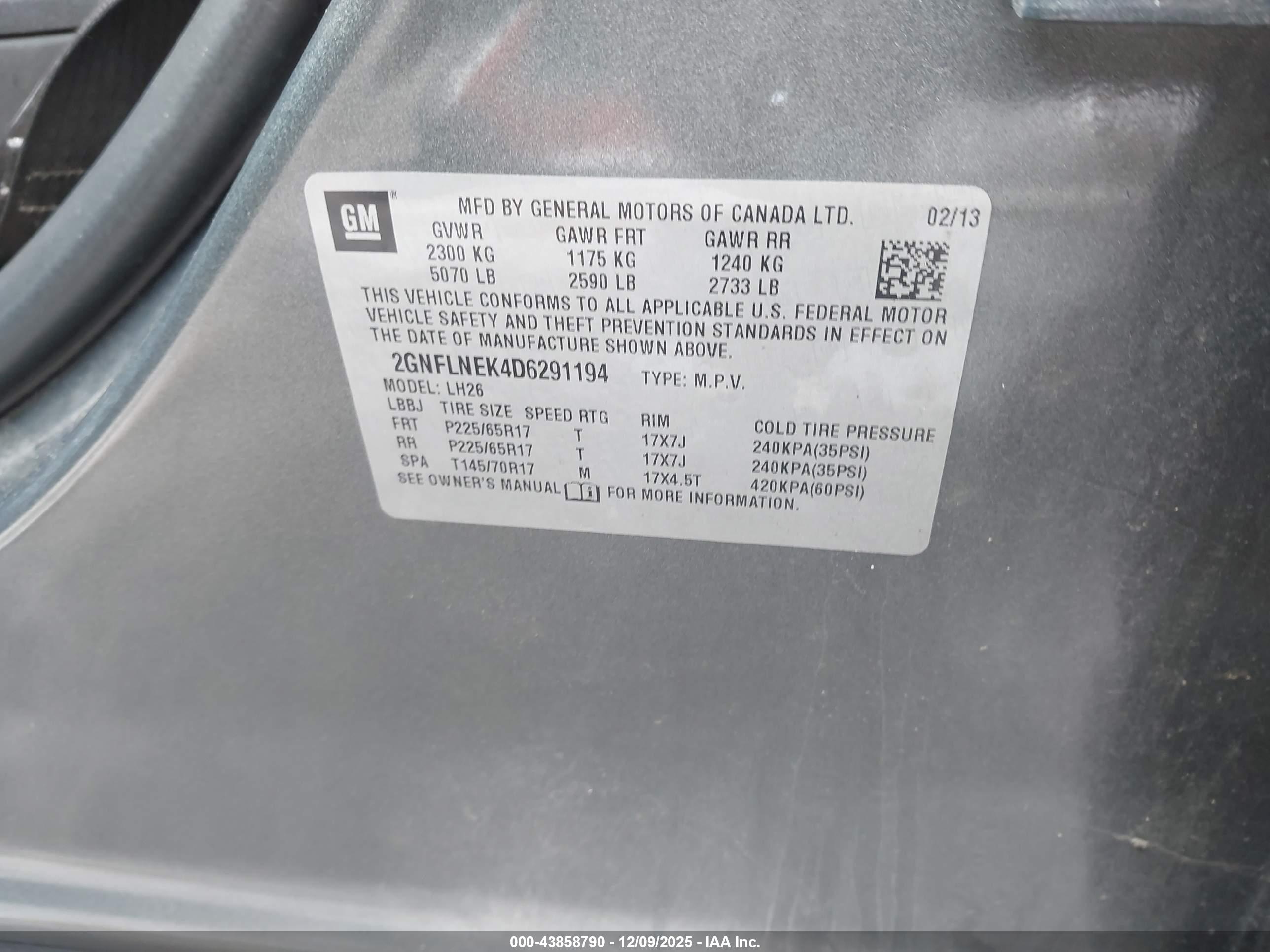 CHEVROLET EQUINOX image 9