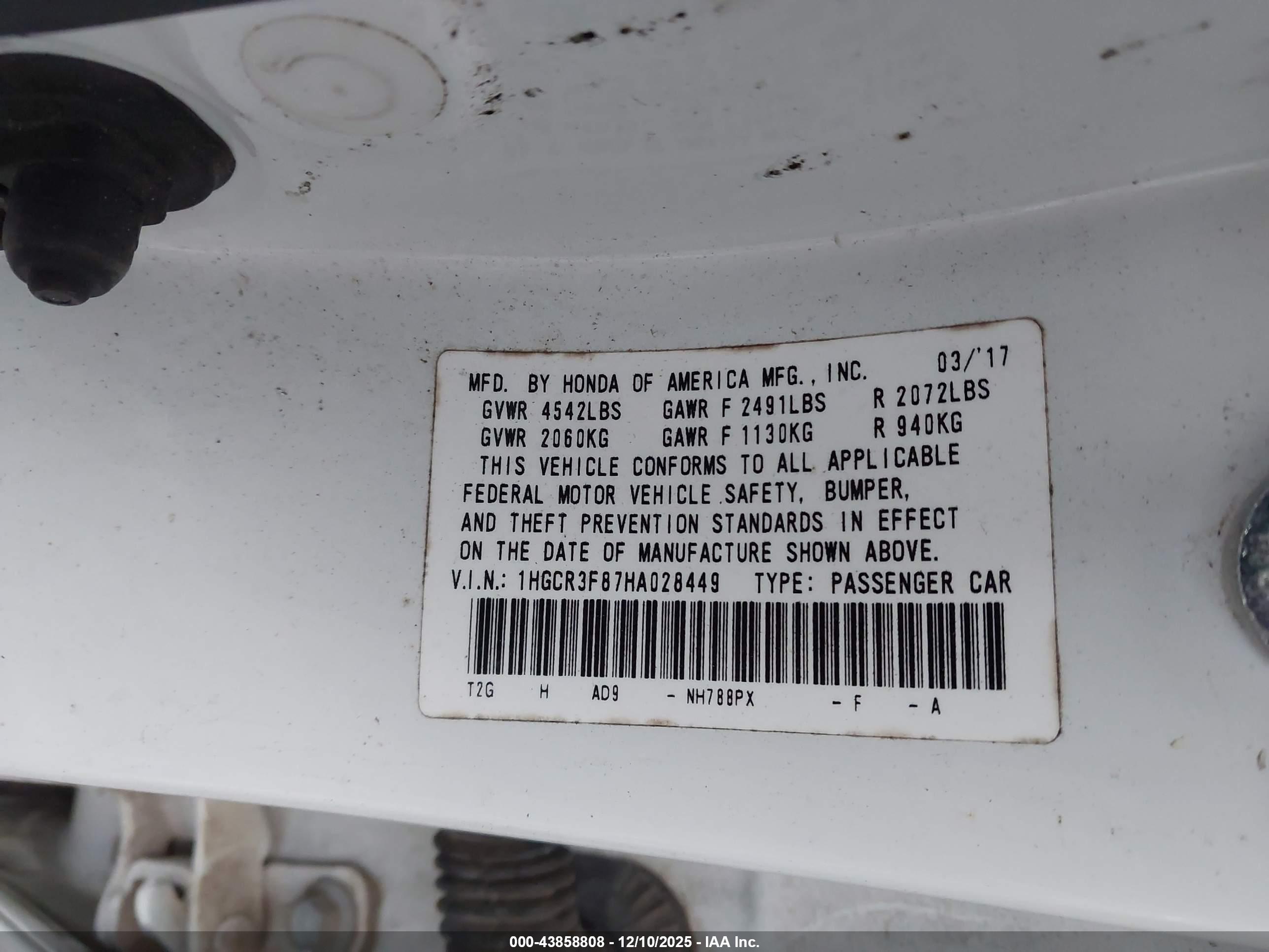 HONDA ACCORD image 9