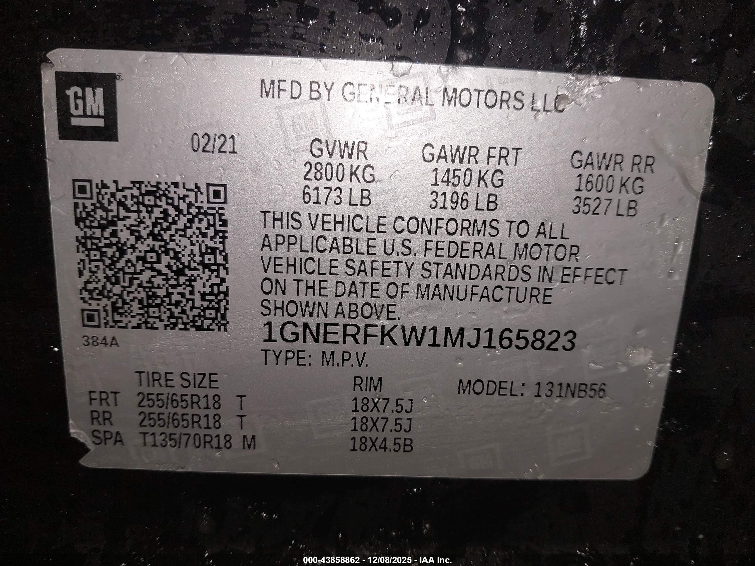 CHEVROLET TRAVERSE image 9