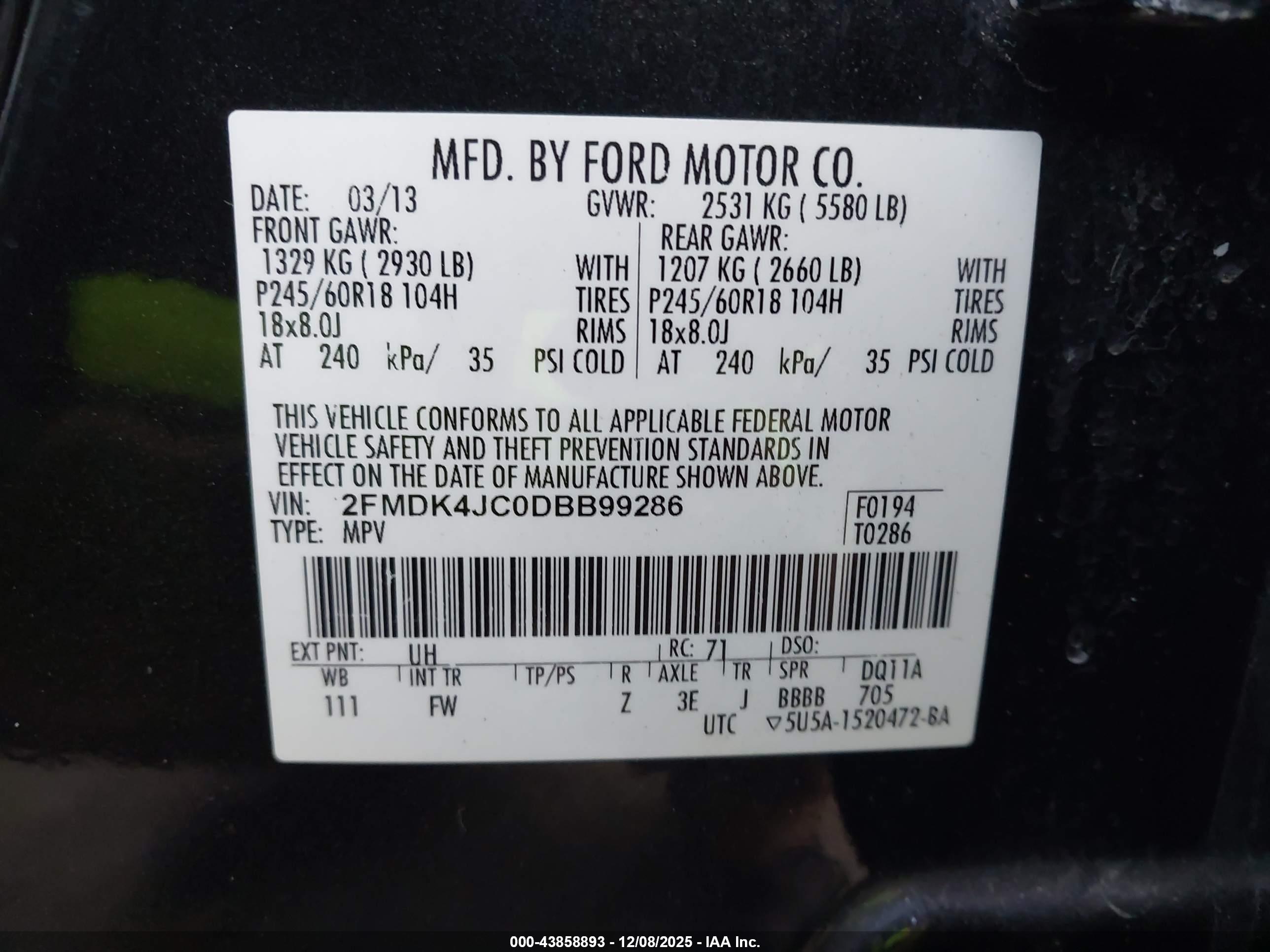 FORD EDGE image 9