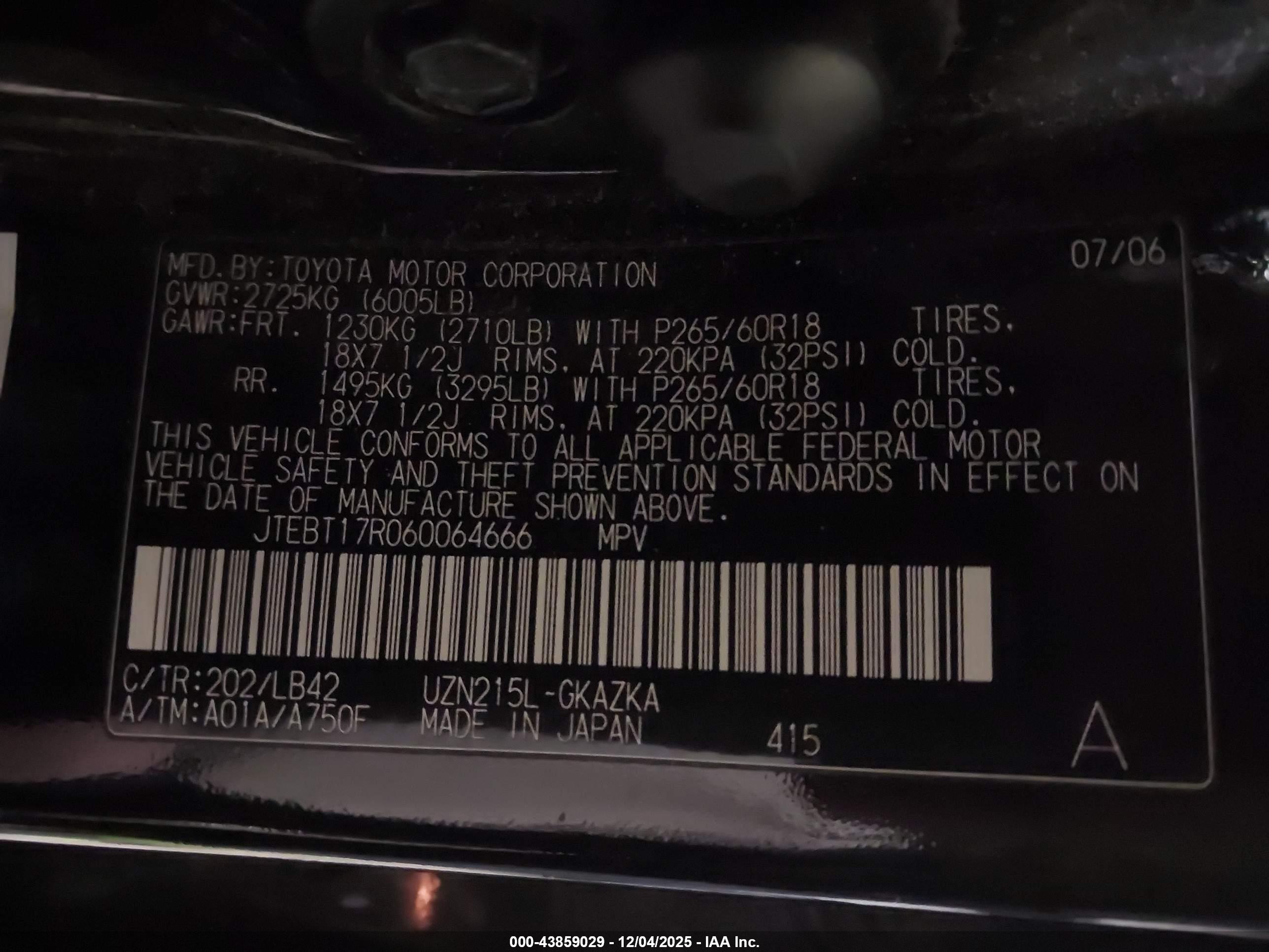 TOYOTA 4RUNNER image 9