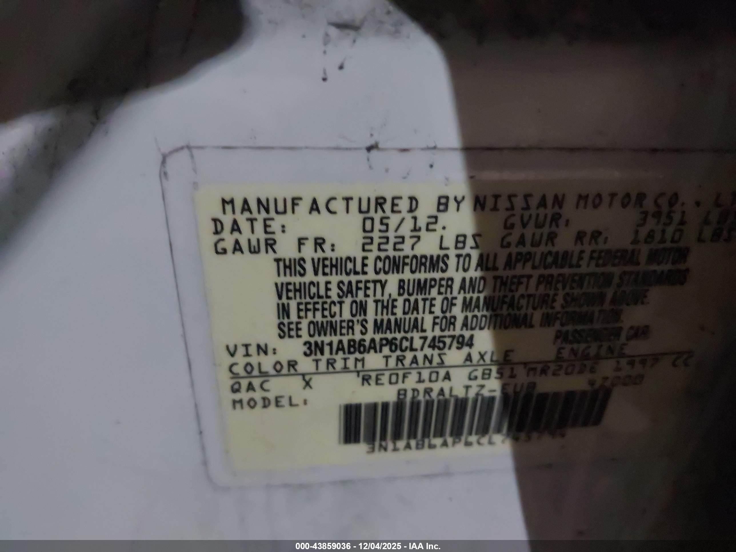 NISSAN SENTRA image 9