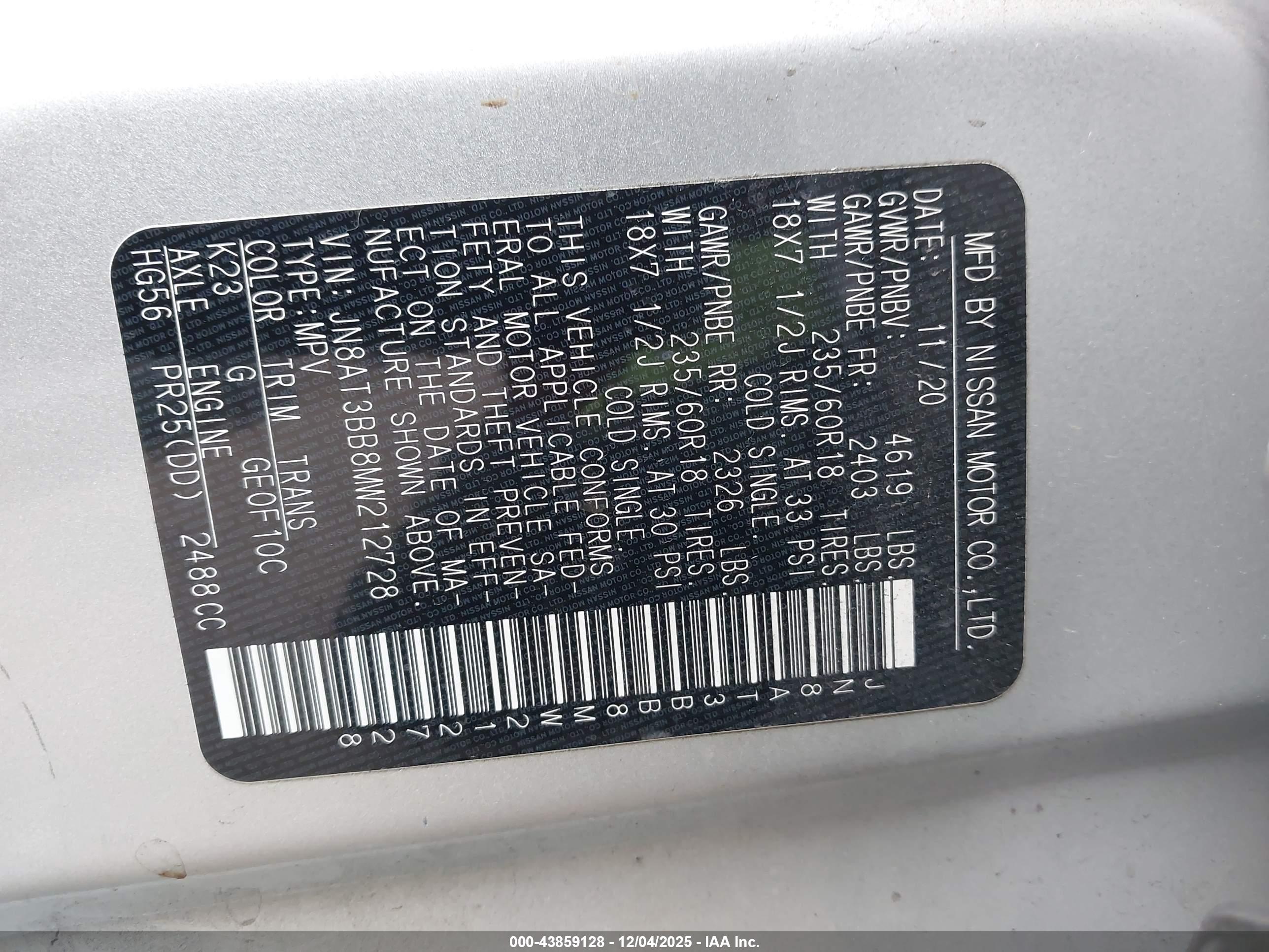NISSAN ROGUE image 9