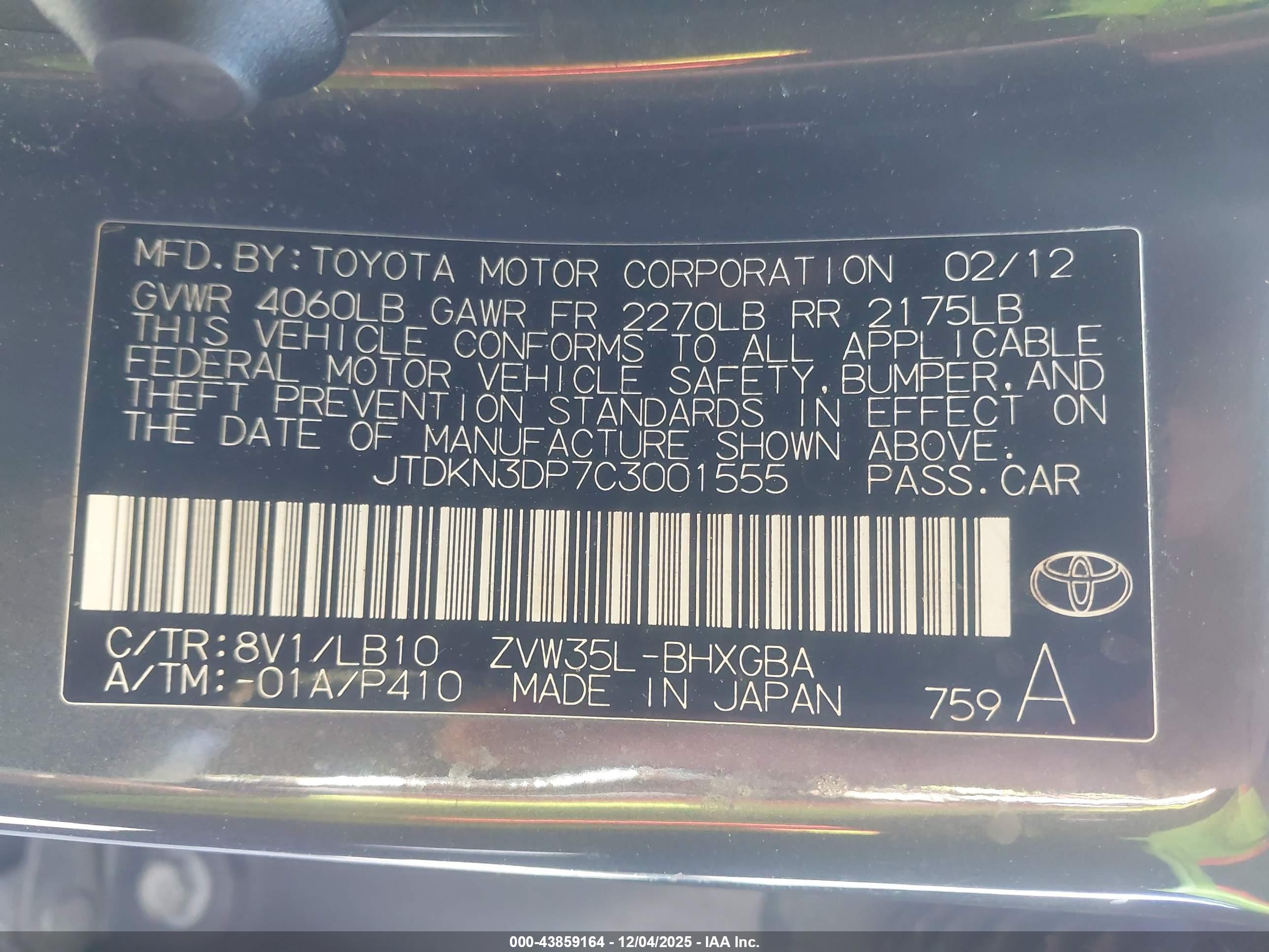 TOYOTA PRIUS image 9