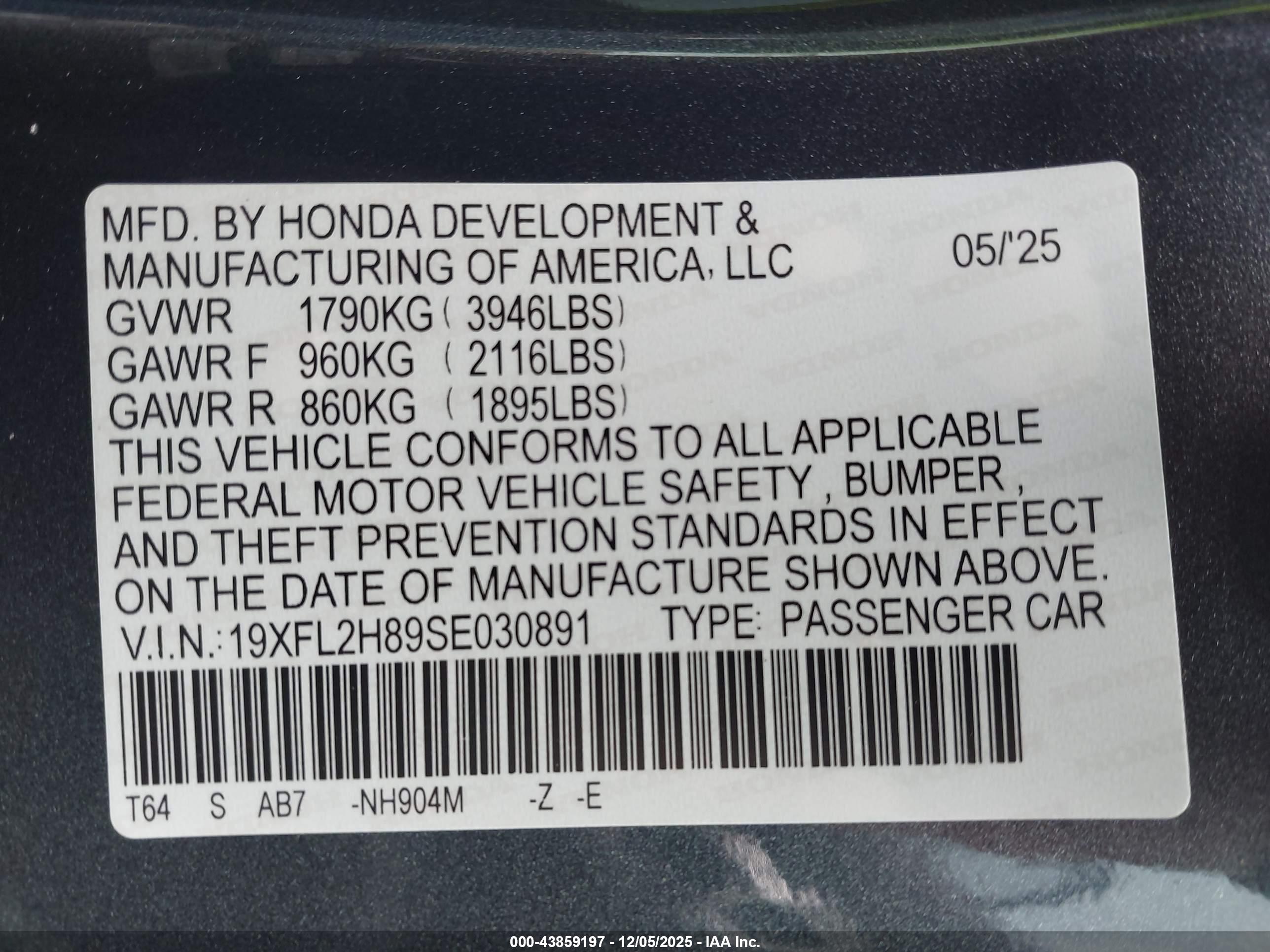 HONDA CIVIC image 9