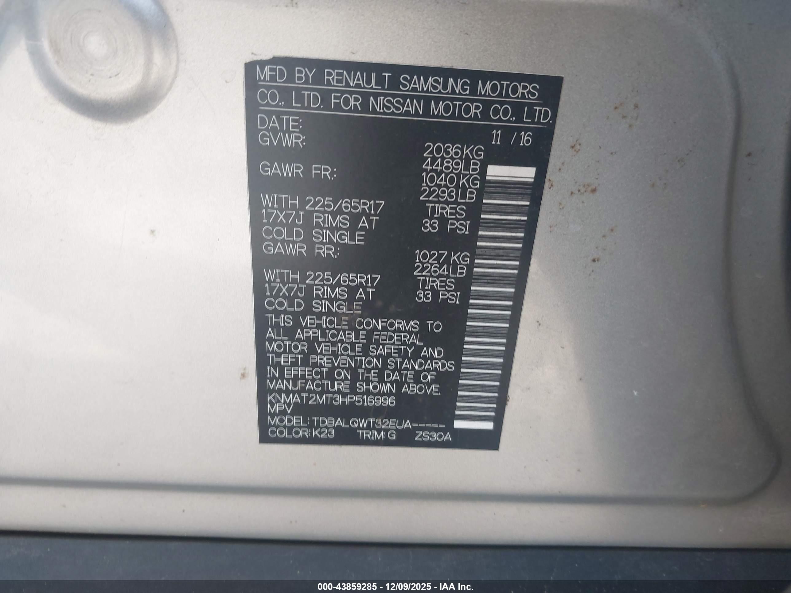 NISSAN ROGUE image 9