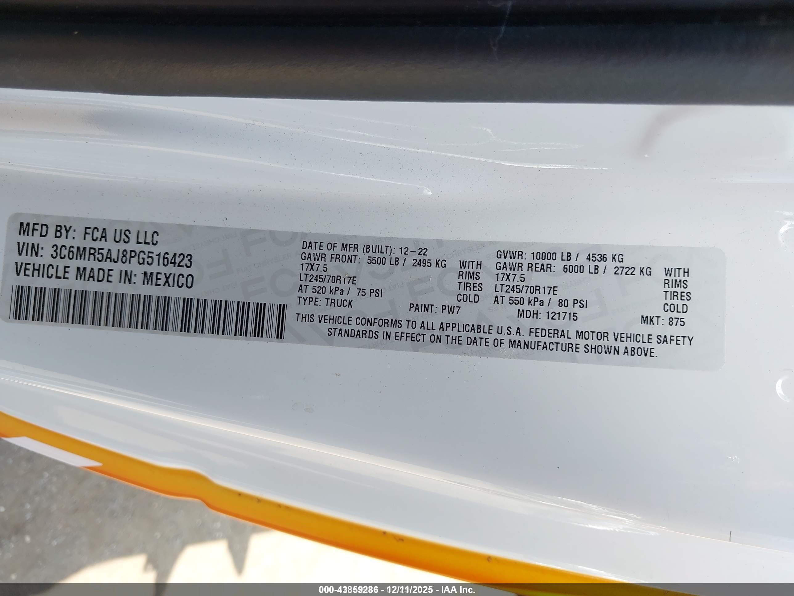 RAM 2500 image 9