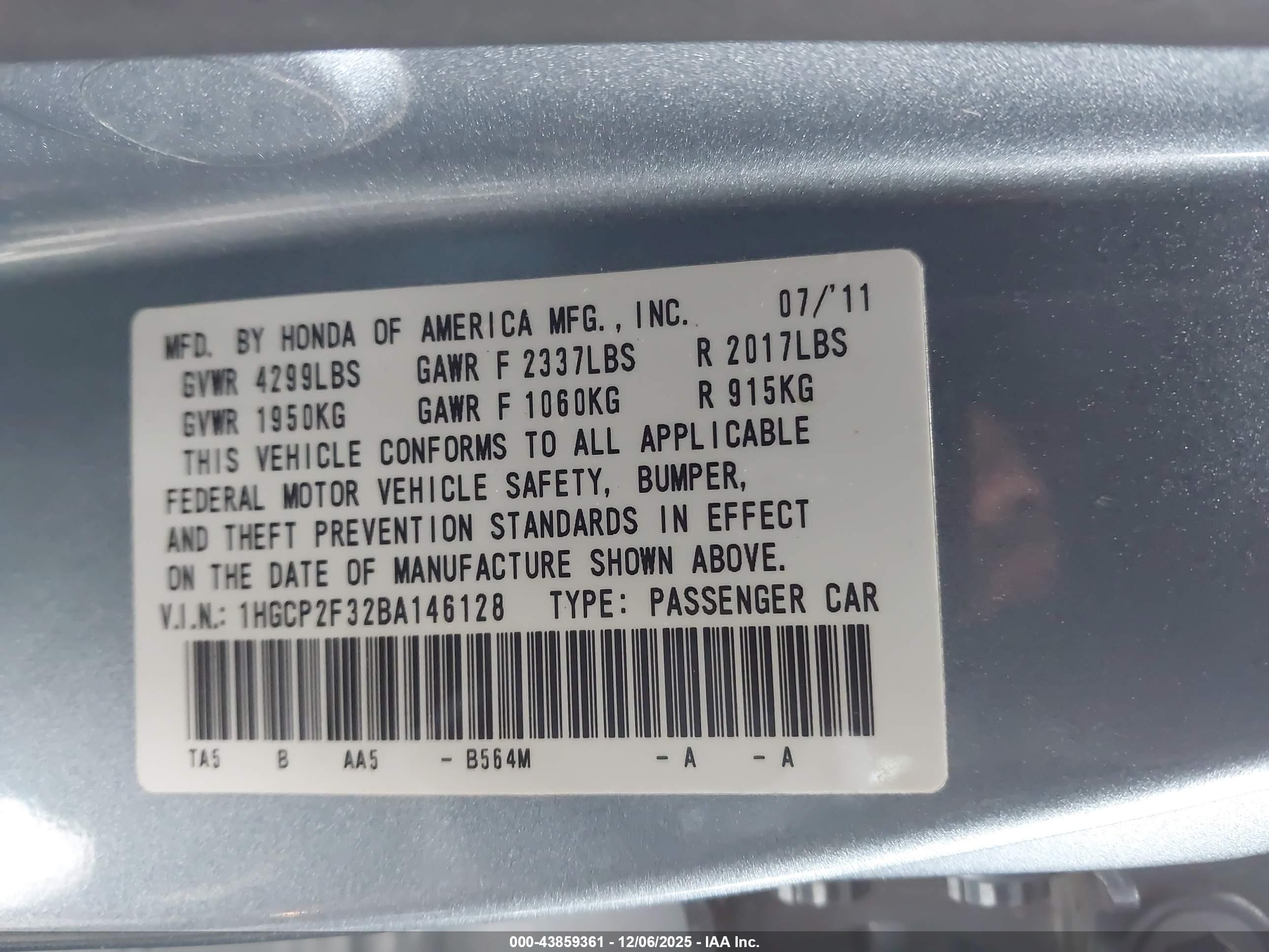 HONDA ACCORD image 9