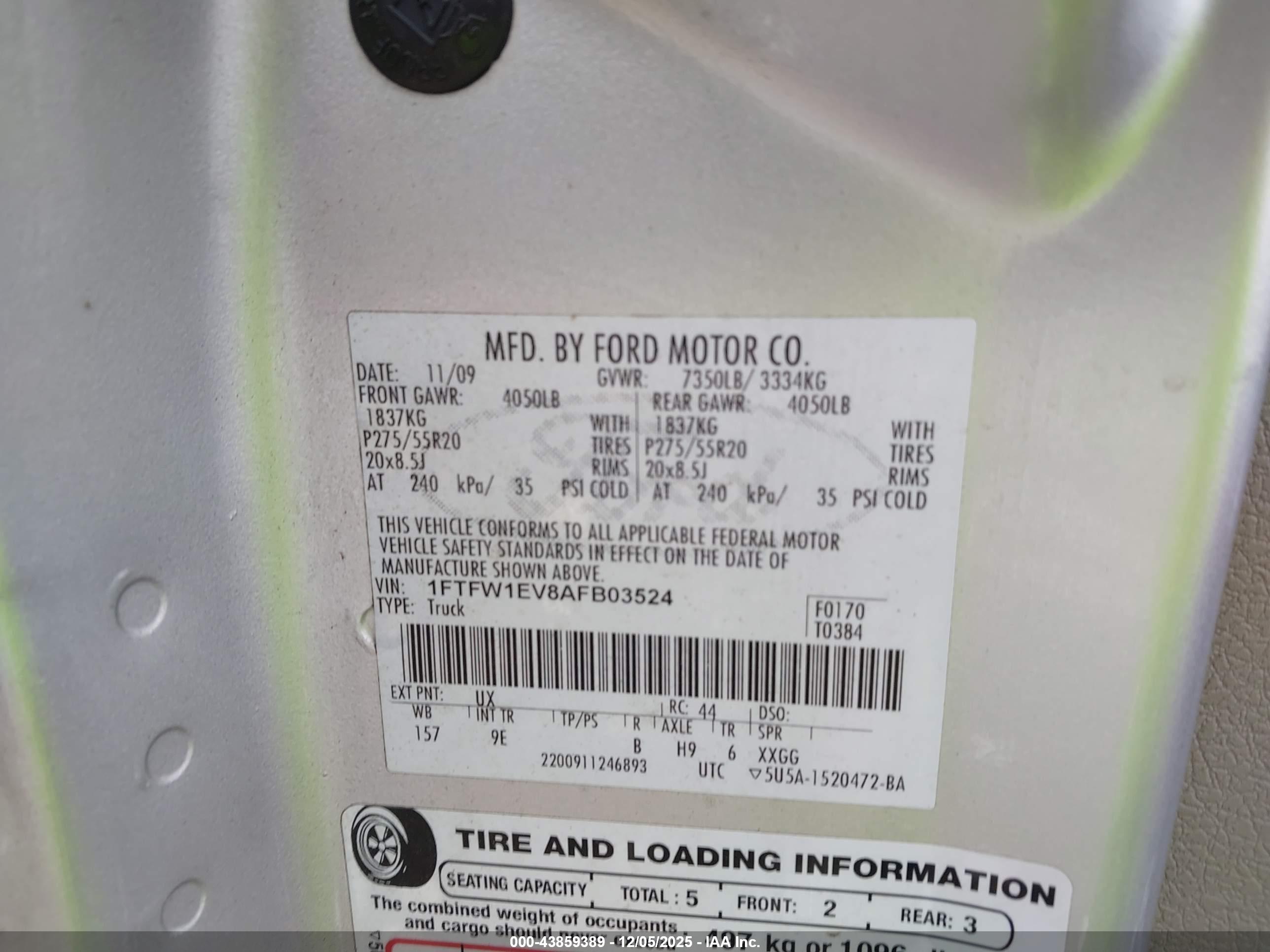 FORD F-150 image 9