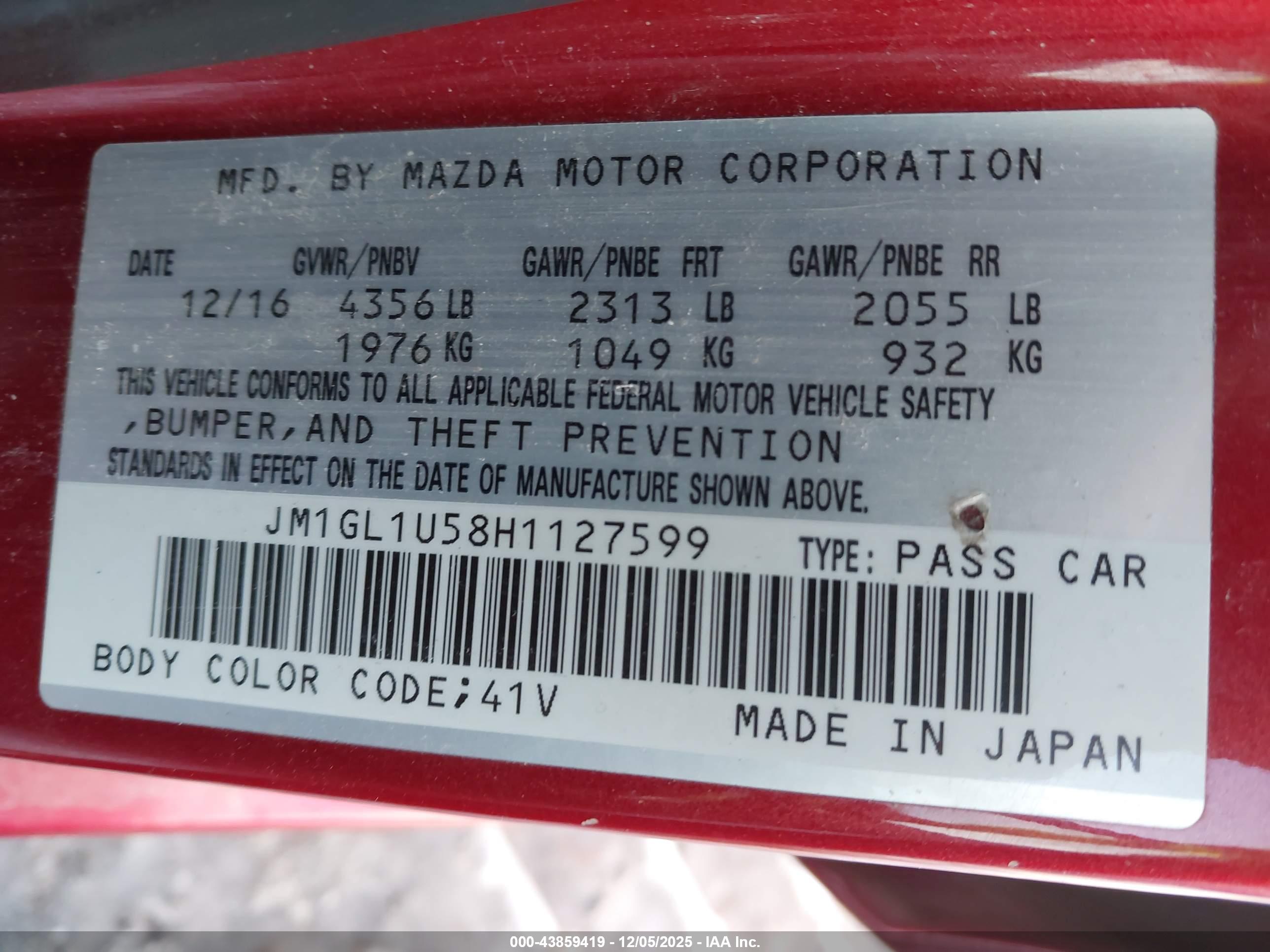 MAZDA MAZDA6 image 9