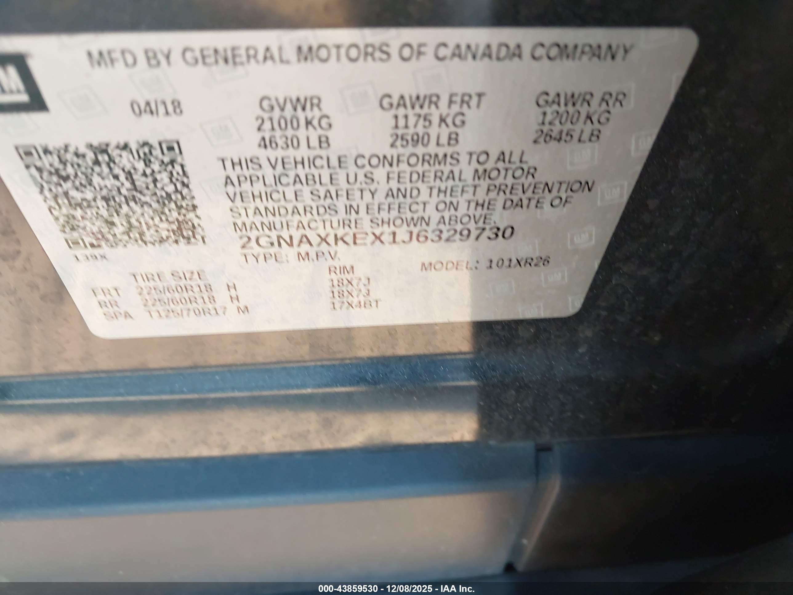 CHEVROLET EQUINOX image 9