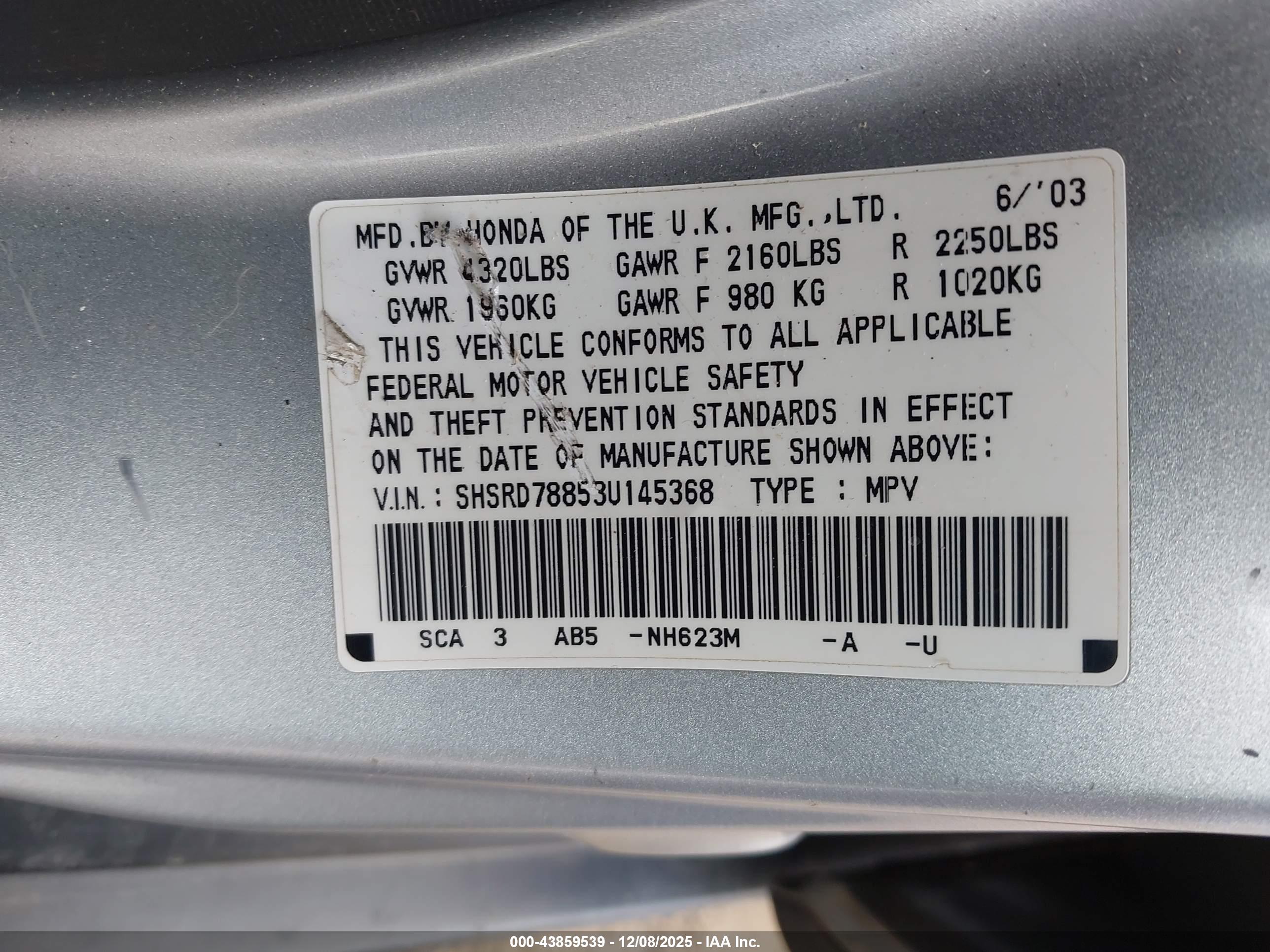 HONDA CR-V image 9