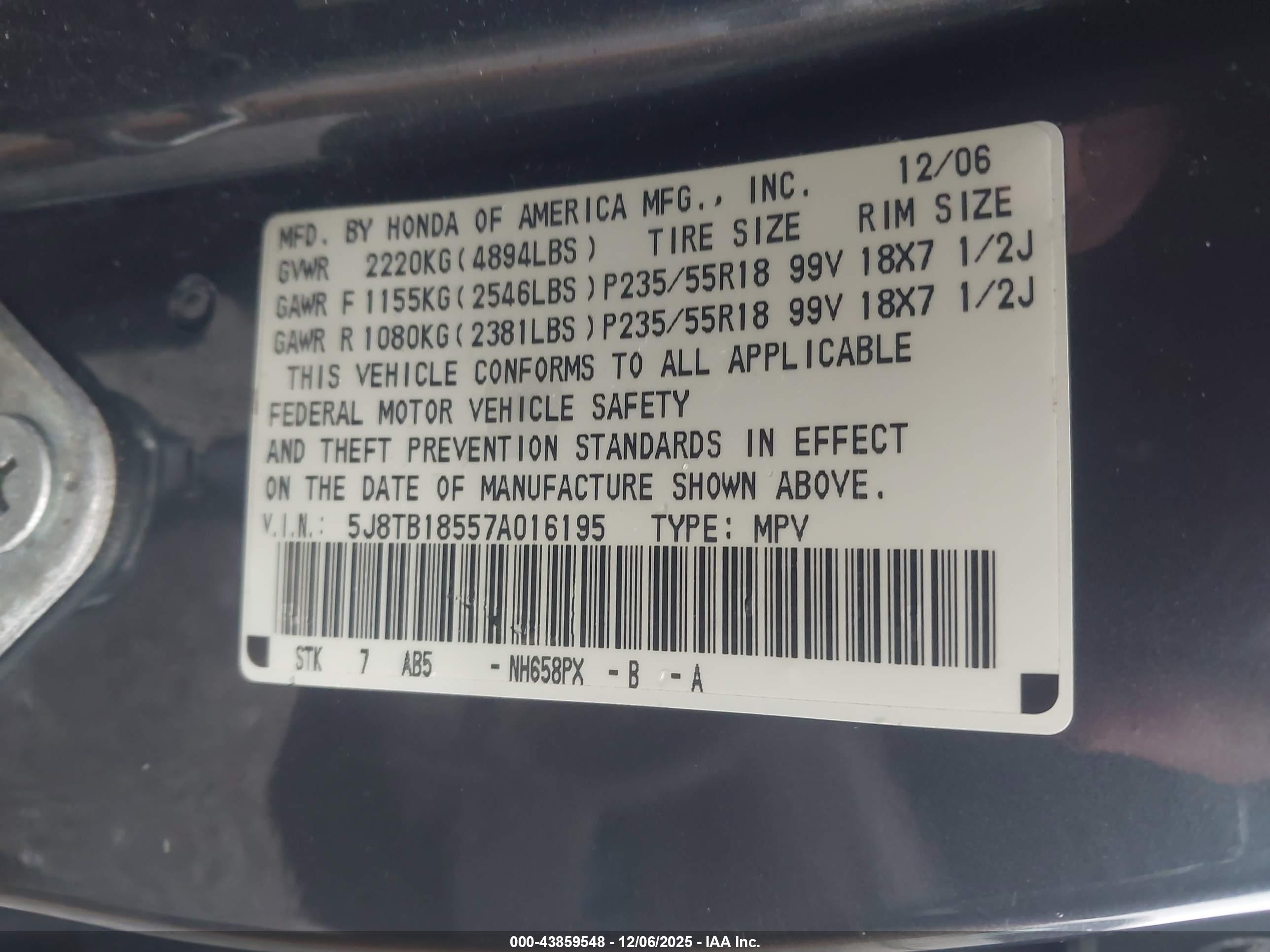ACURA RDX image 9