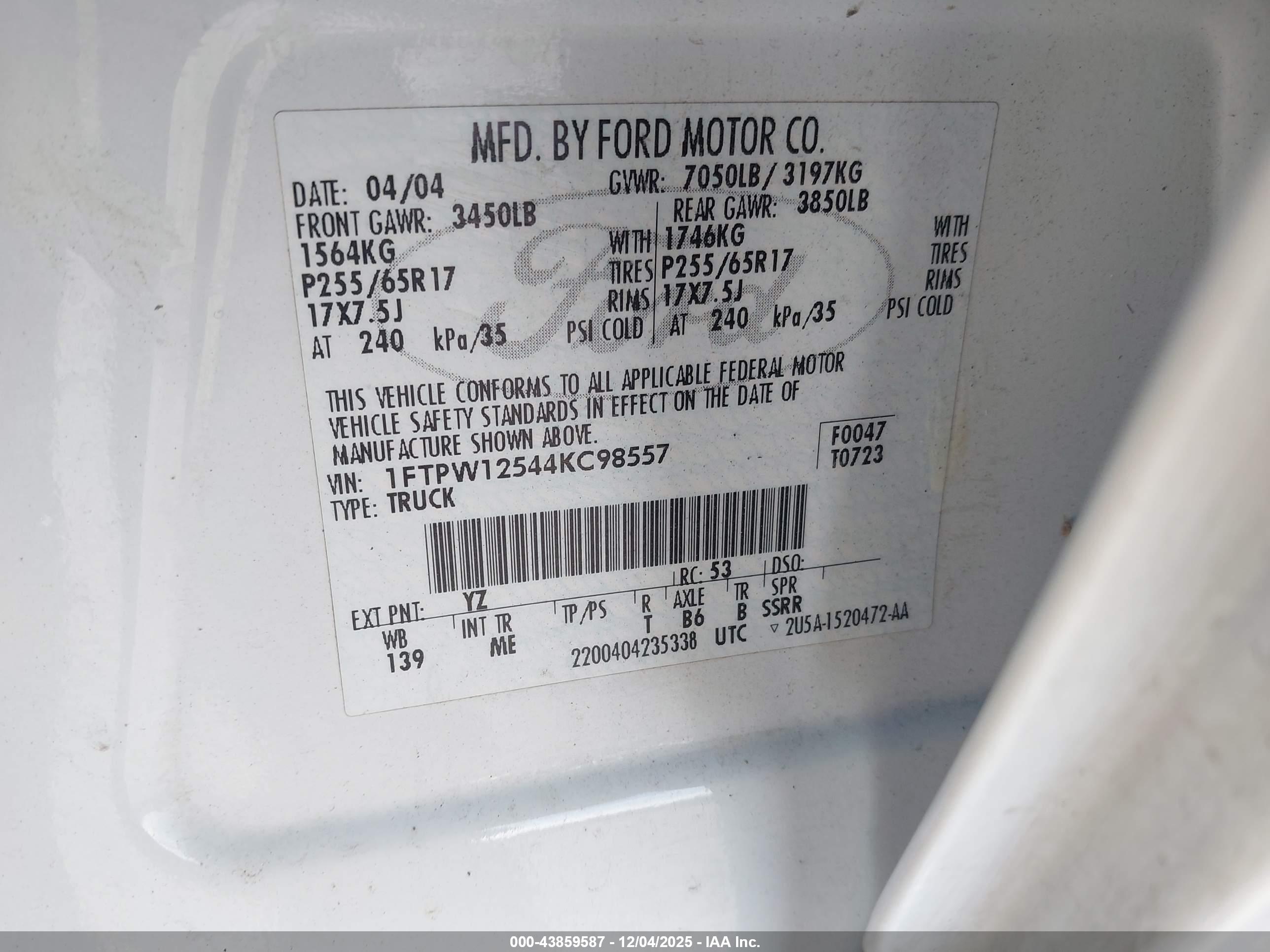 FORD F-150 image 9