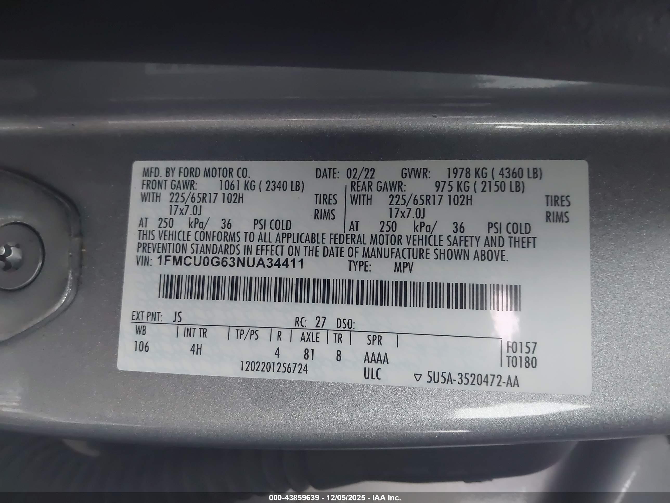 FORD ESCAPE image 9