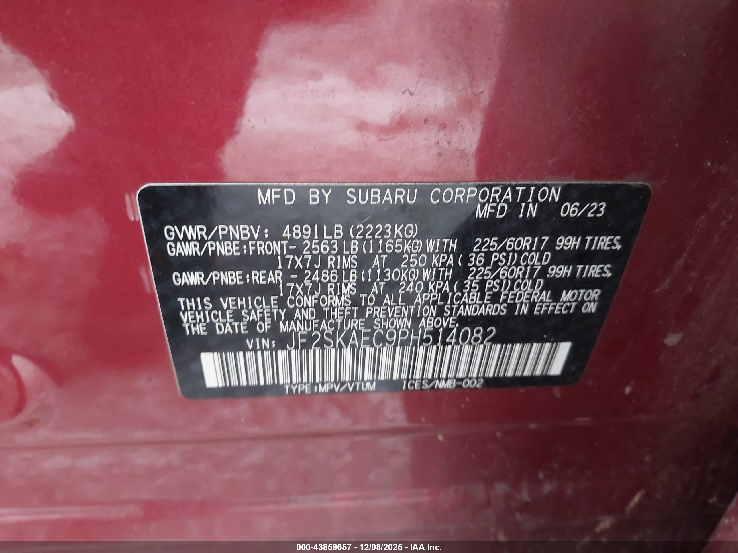 SUBARU FORESTER image 9