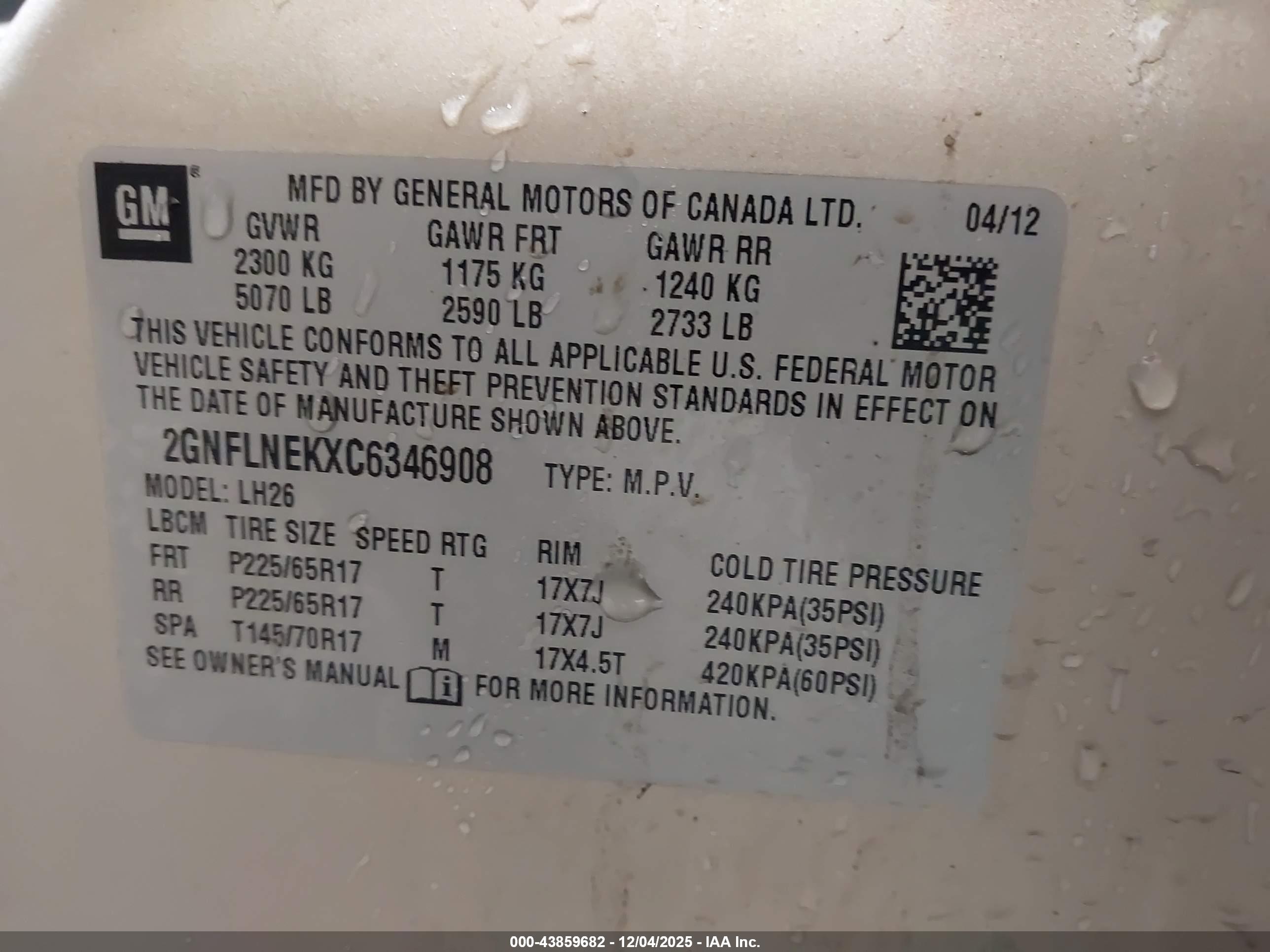 CHEVROLET EQUINOX image 9