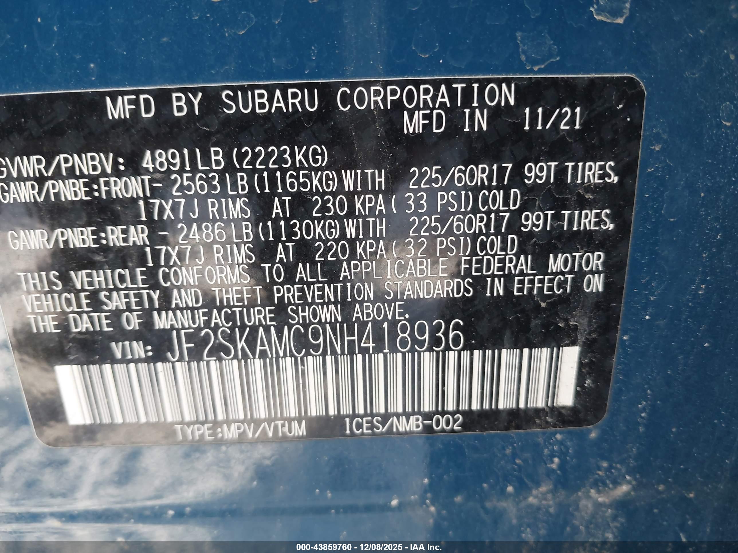 SUBARU FORESTER image 9