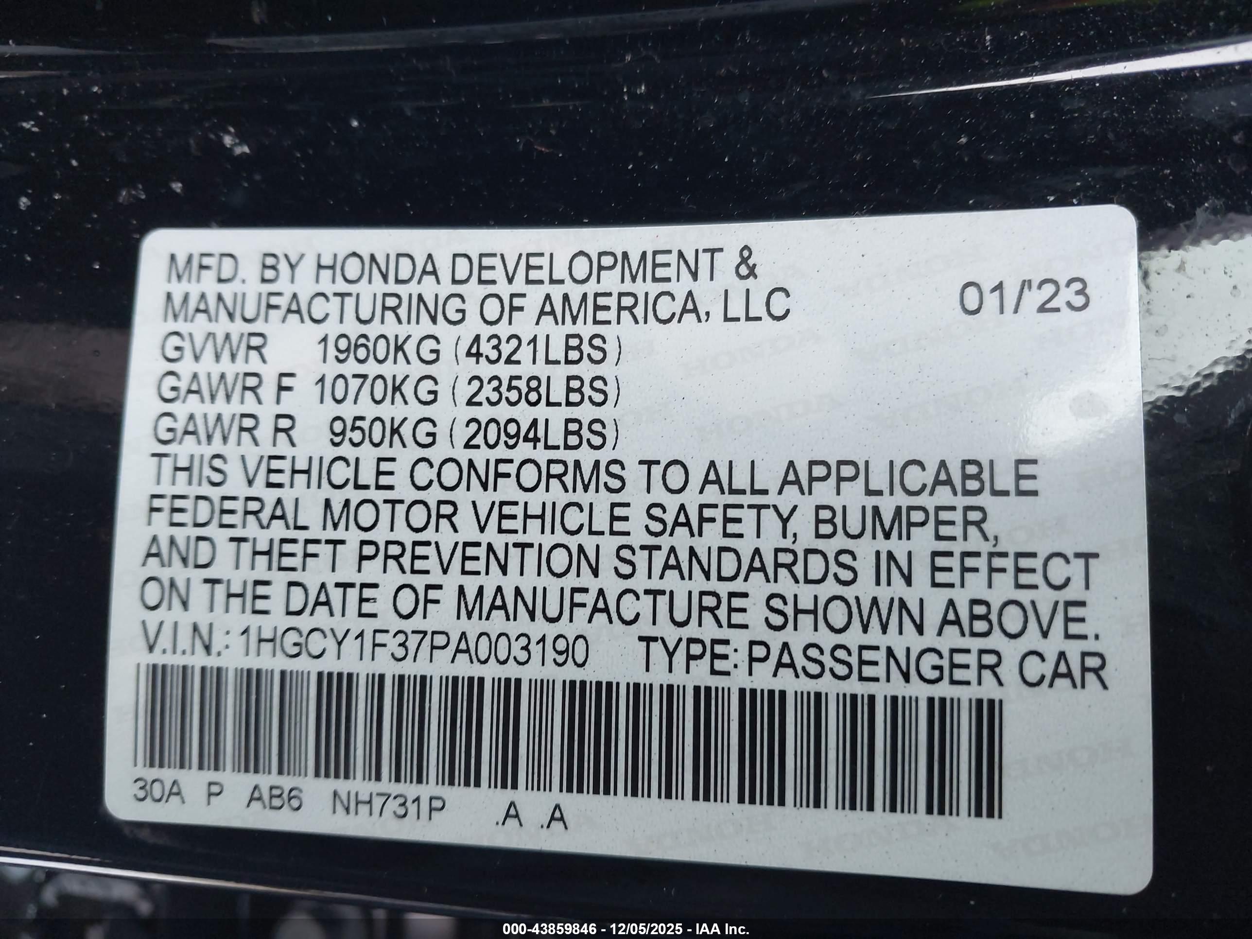 HONDA ACCORD image 9