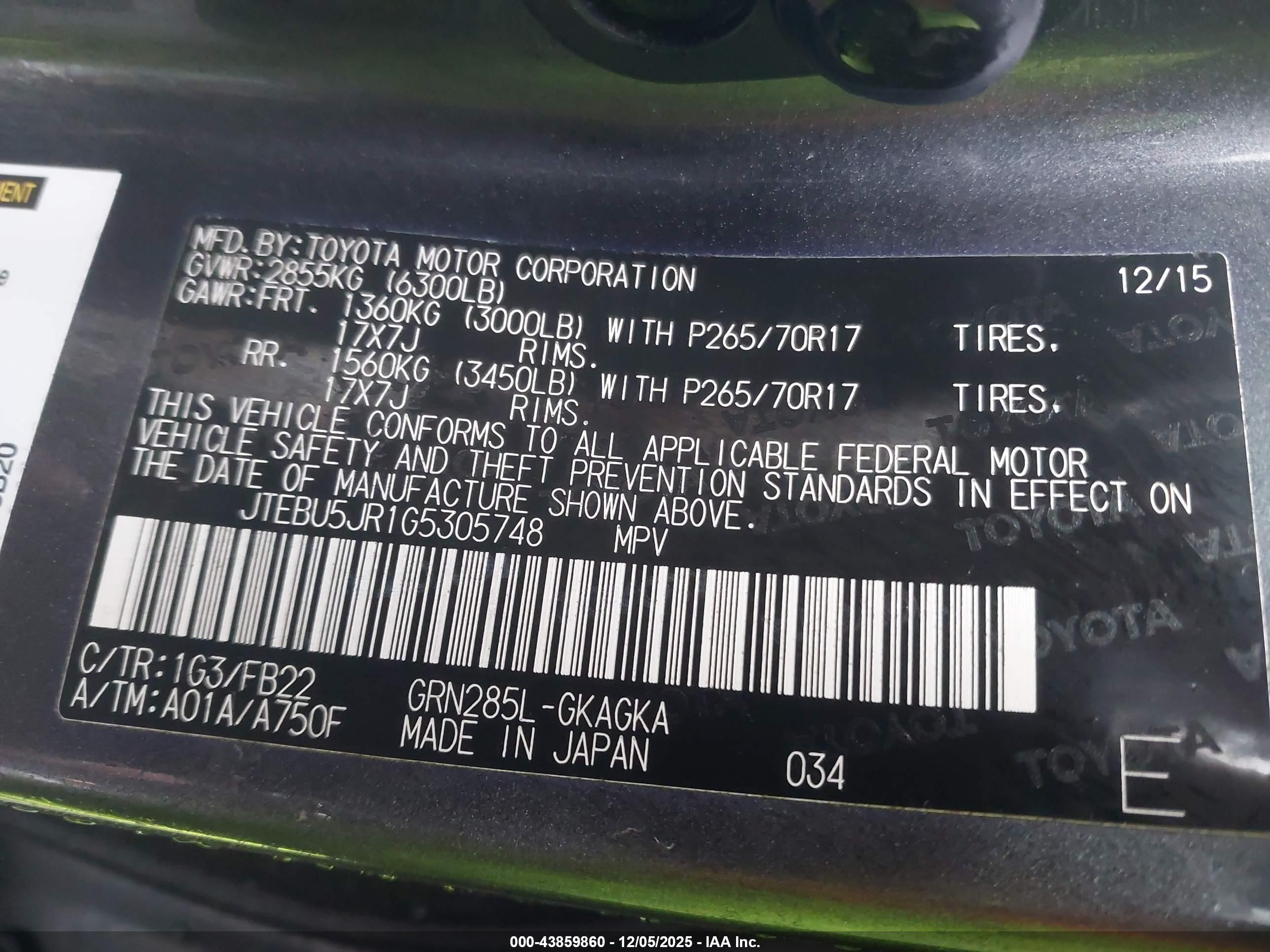 TOYOTA 4RUNNER image 9