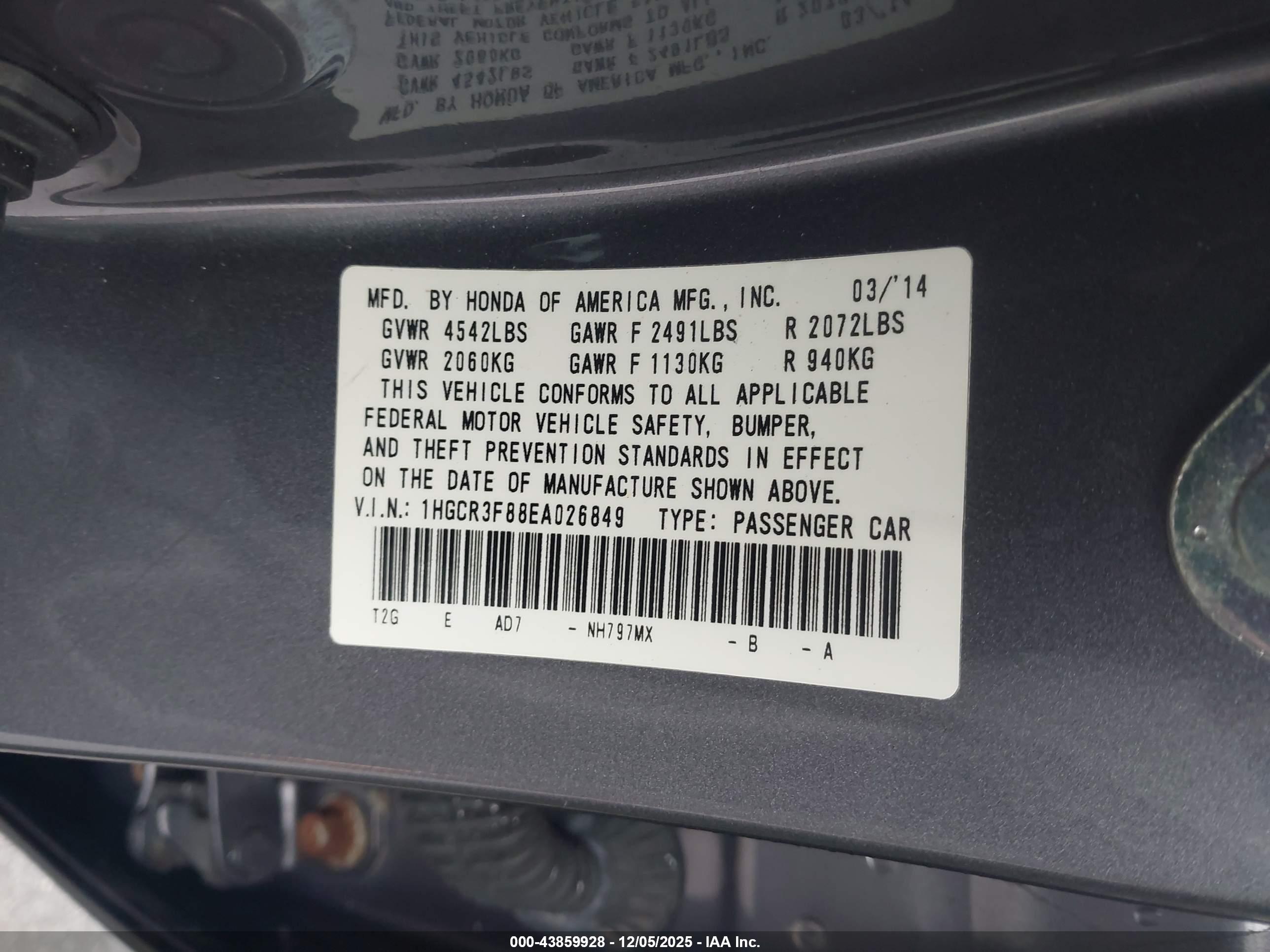 HONDA ACCORD image 9