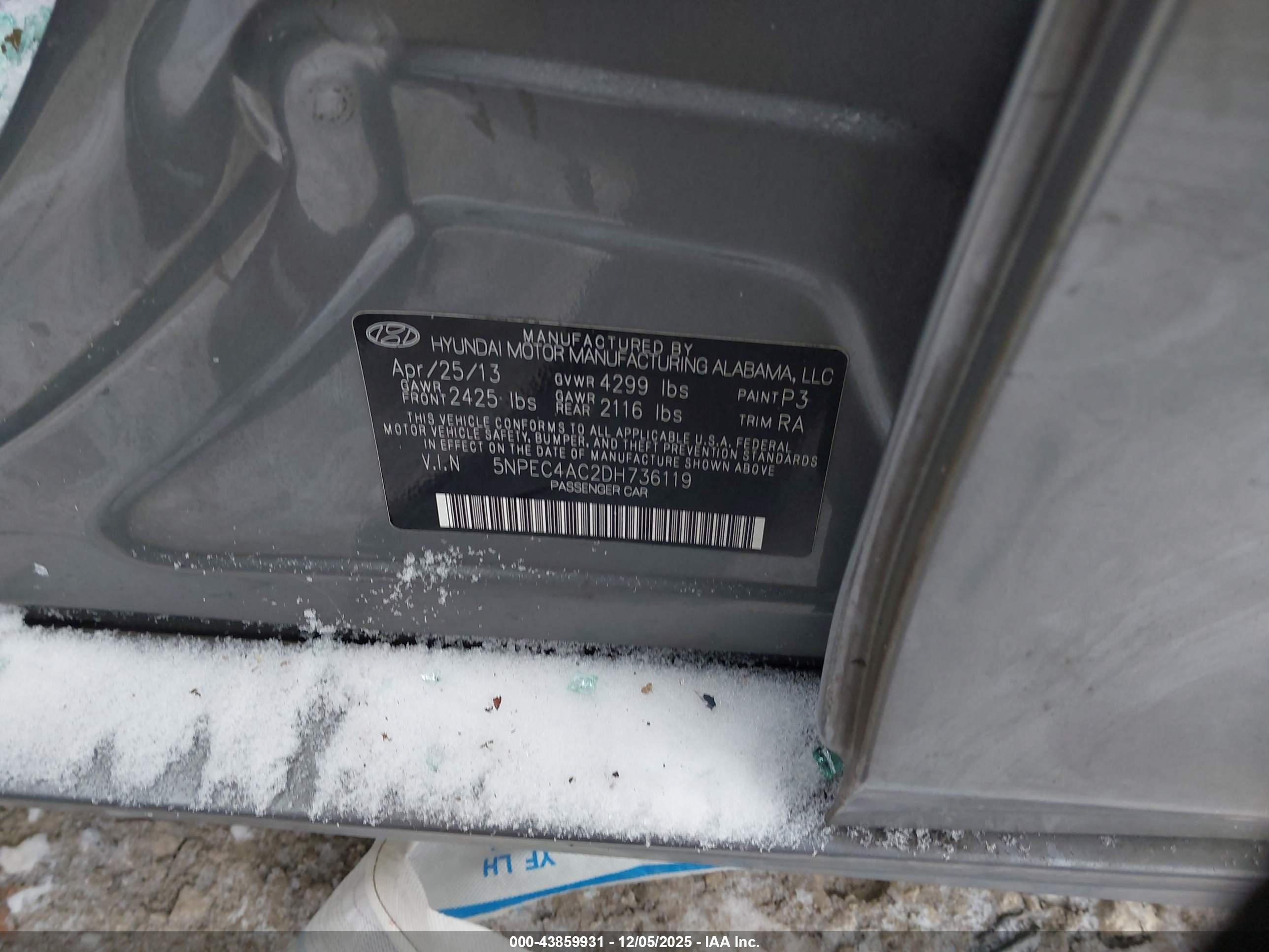 HYUNDAI SONATA image 9