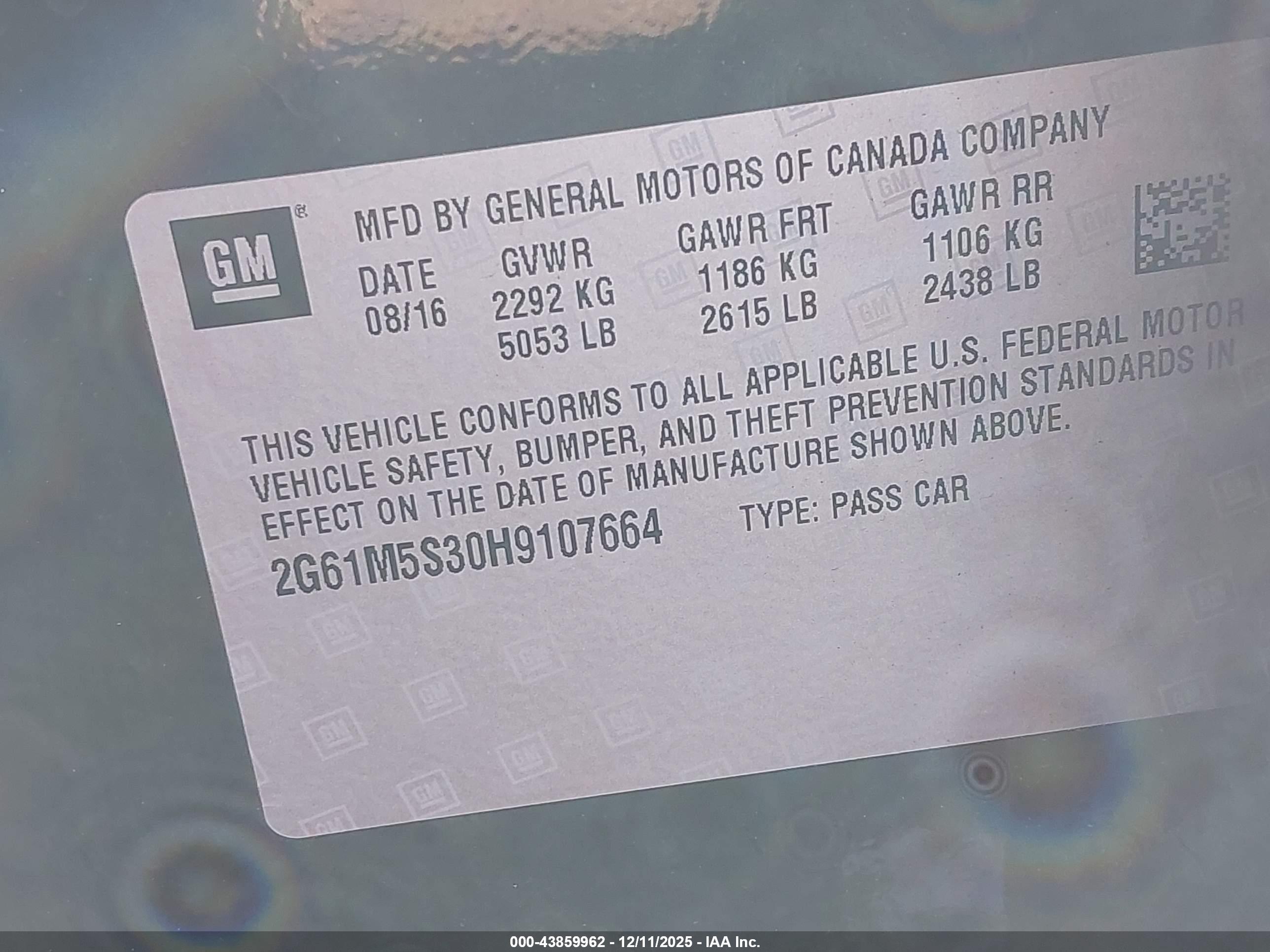 CADILLAC XTS image 9