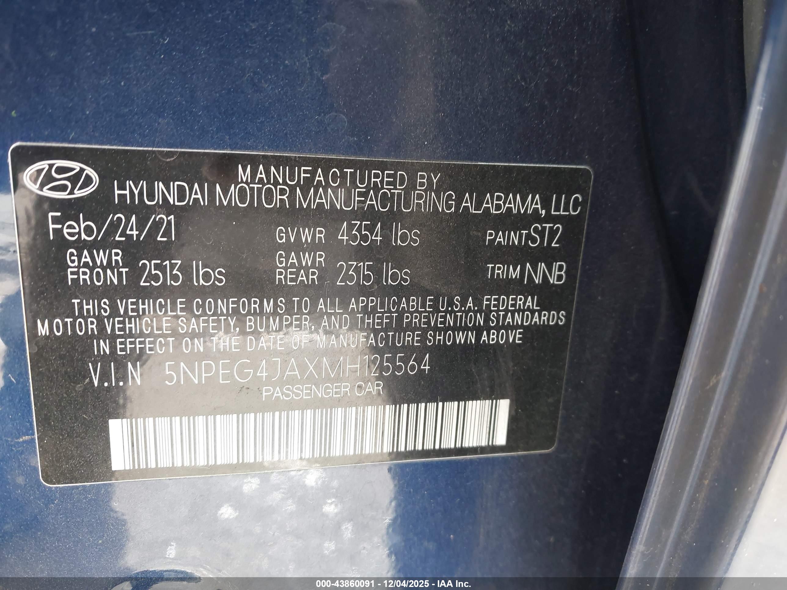 HYUNDAI SONATA image 9