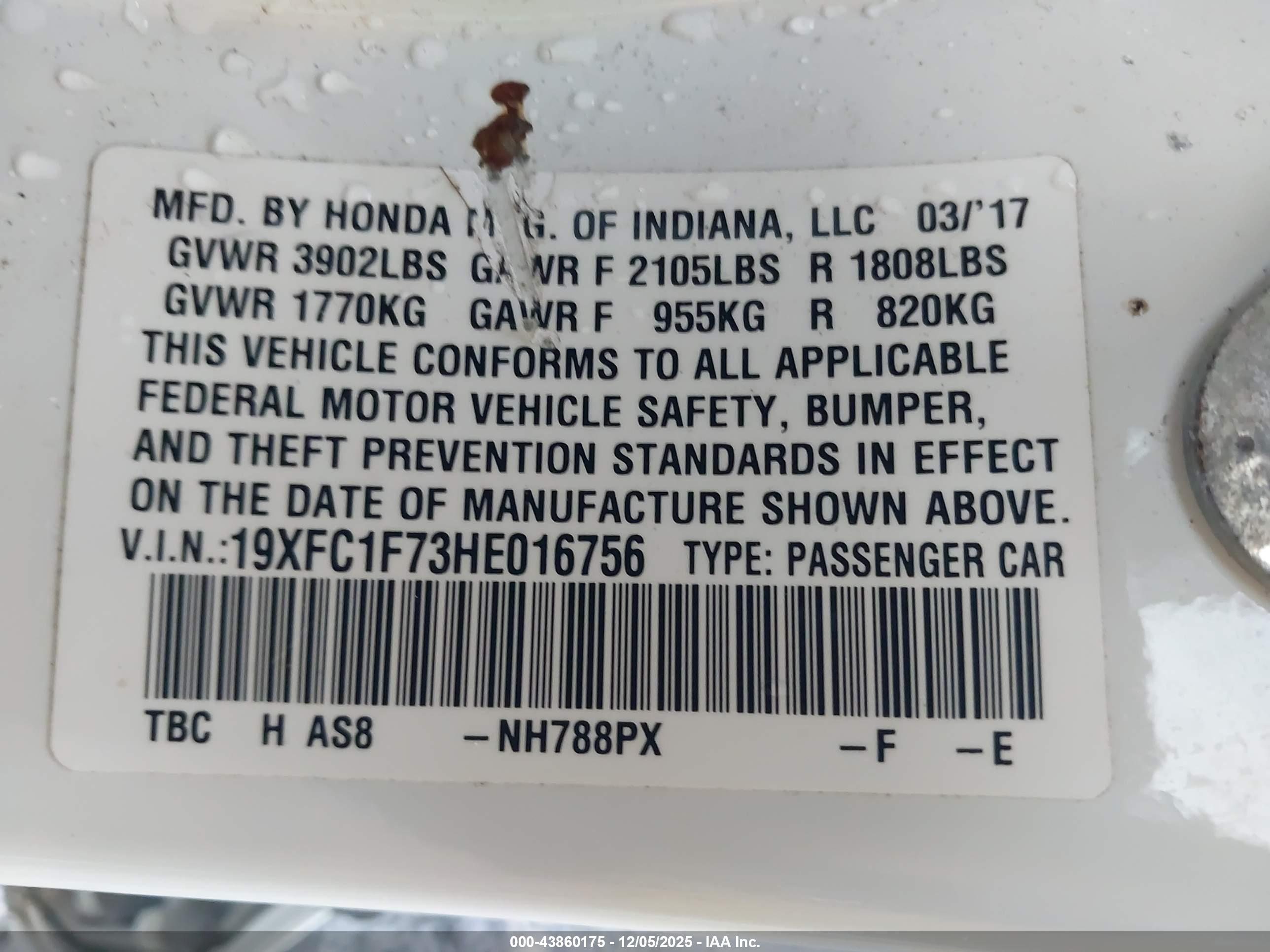 HONDA CIVIC image 9