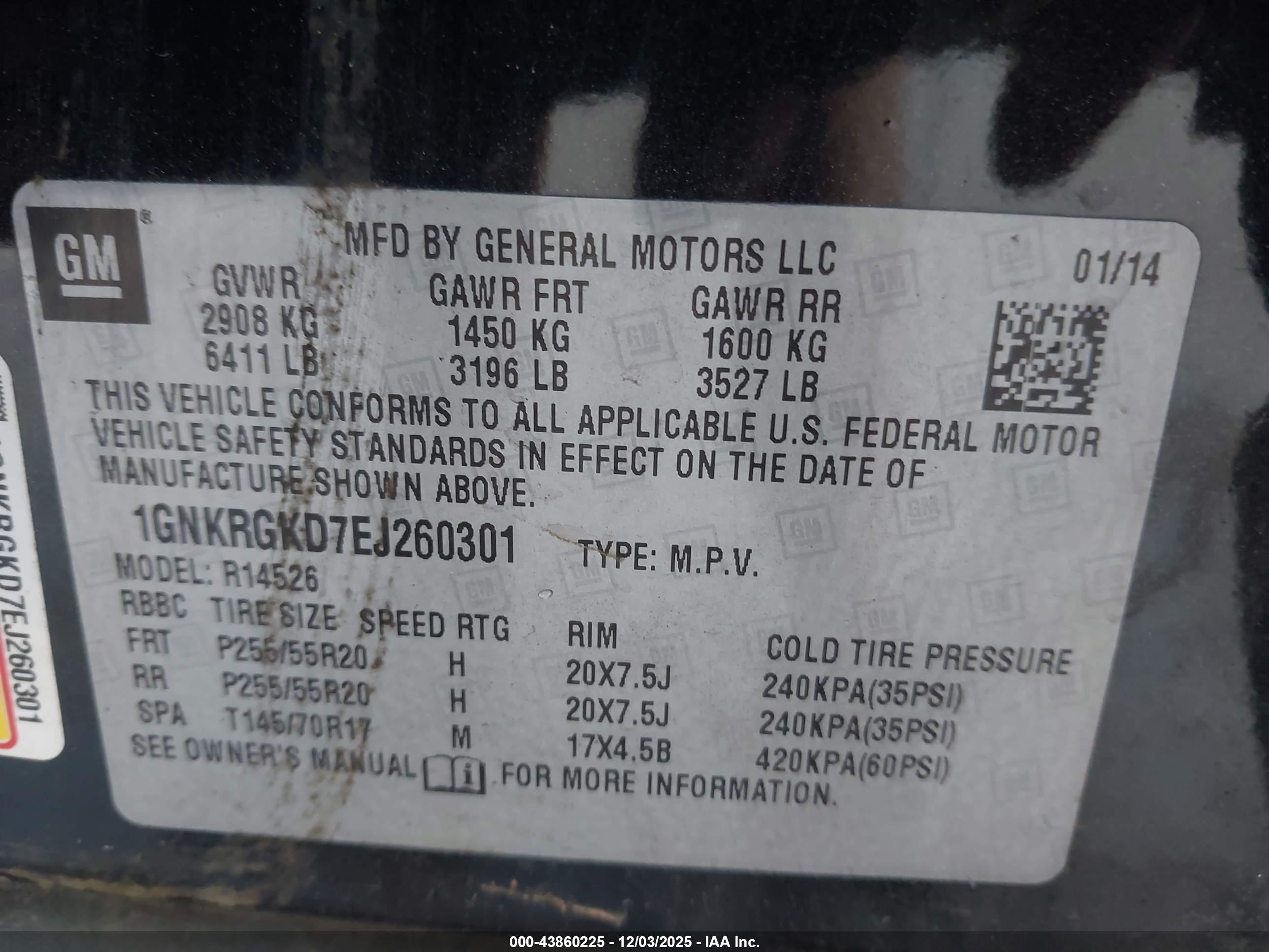 CHEVROLET TRAVERSE image 9