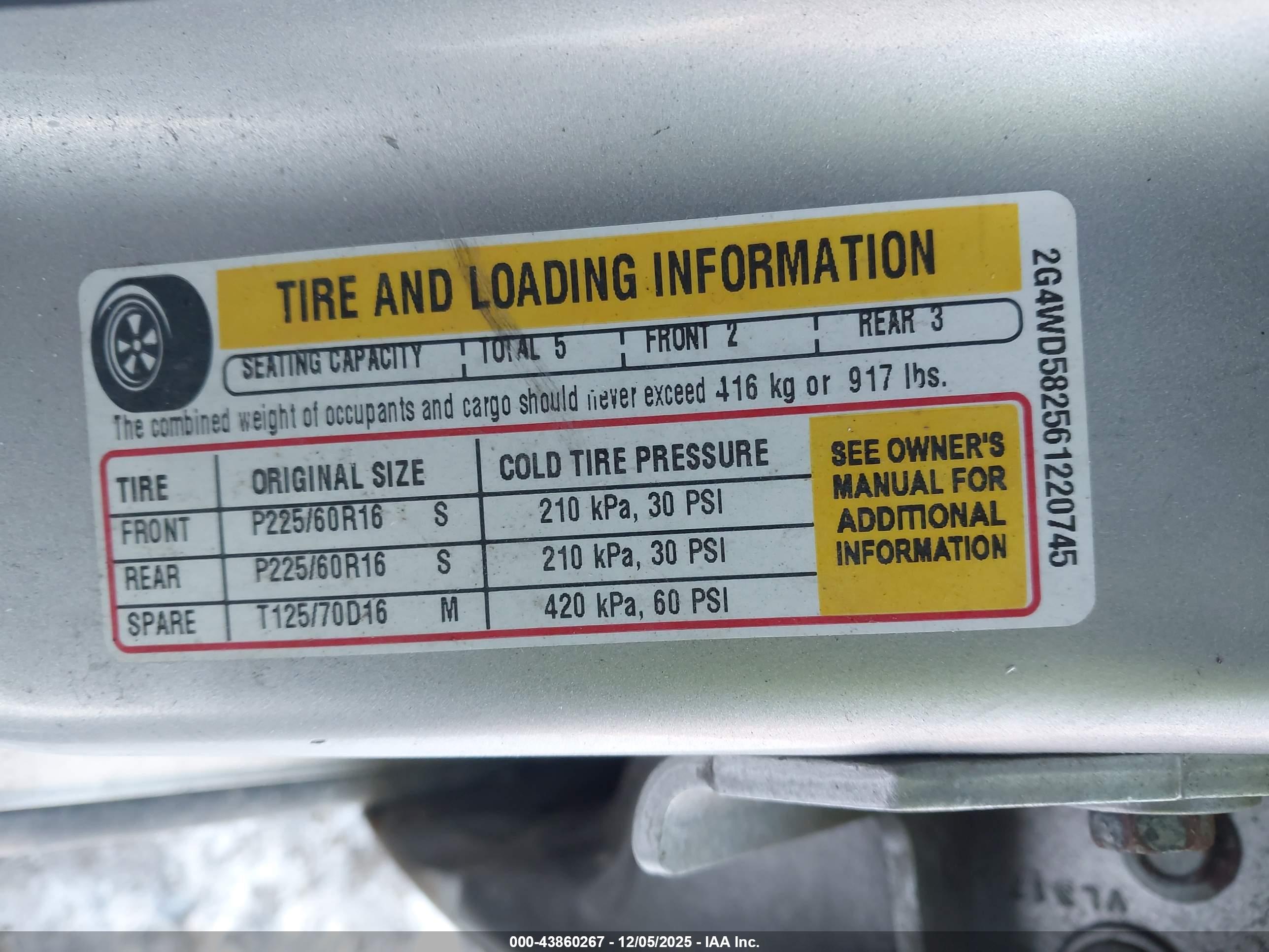BUICK LACROSSE image 9