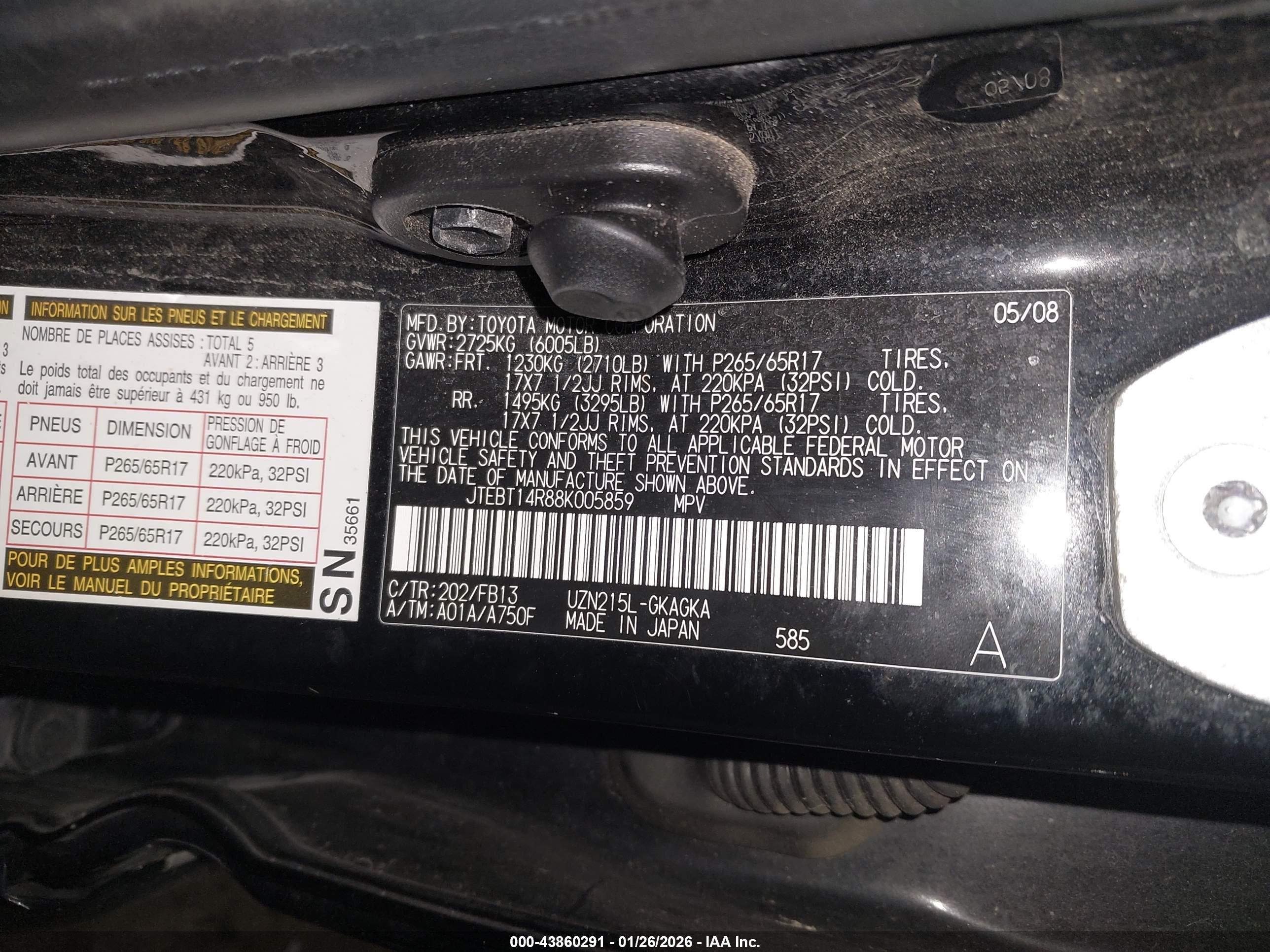 TOYOTA 4RUNNER image 9