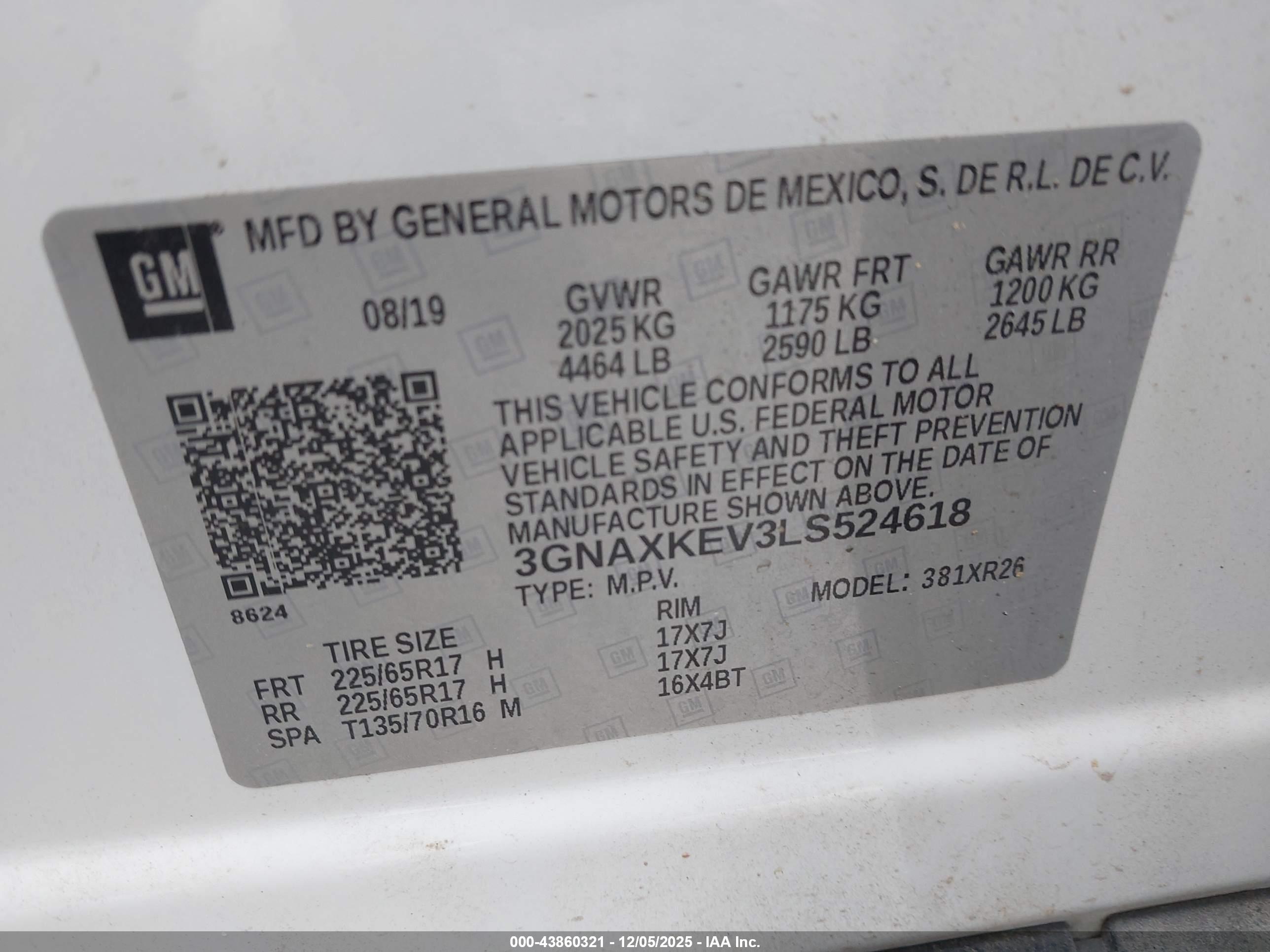 CHEVROLET EQUINOX image 9