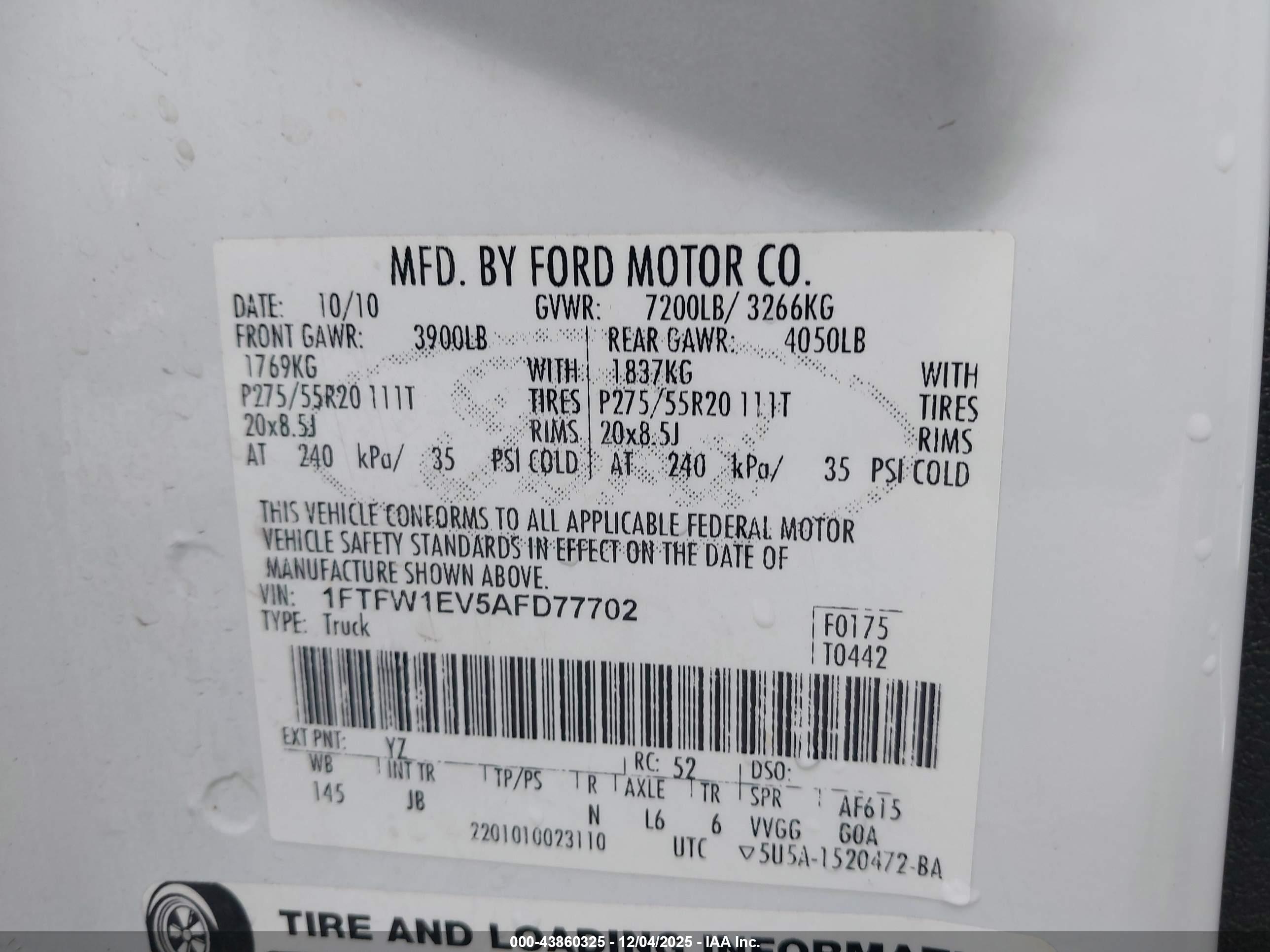 FORD F-150 image 9