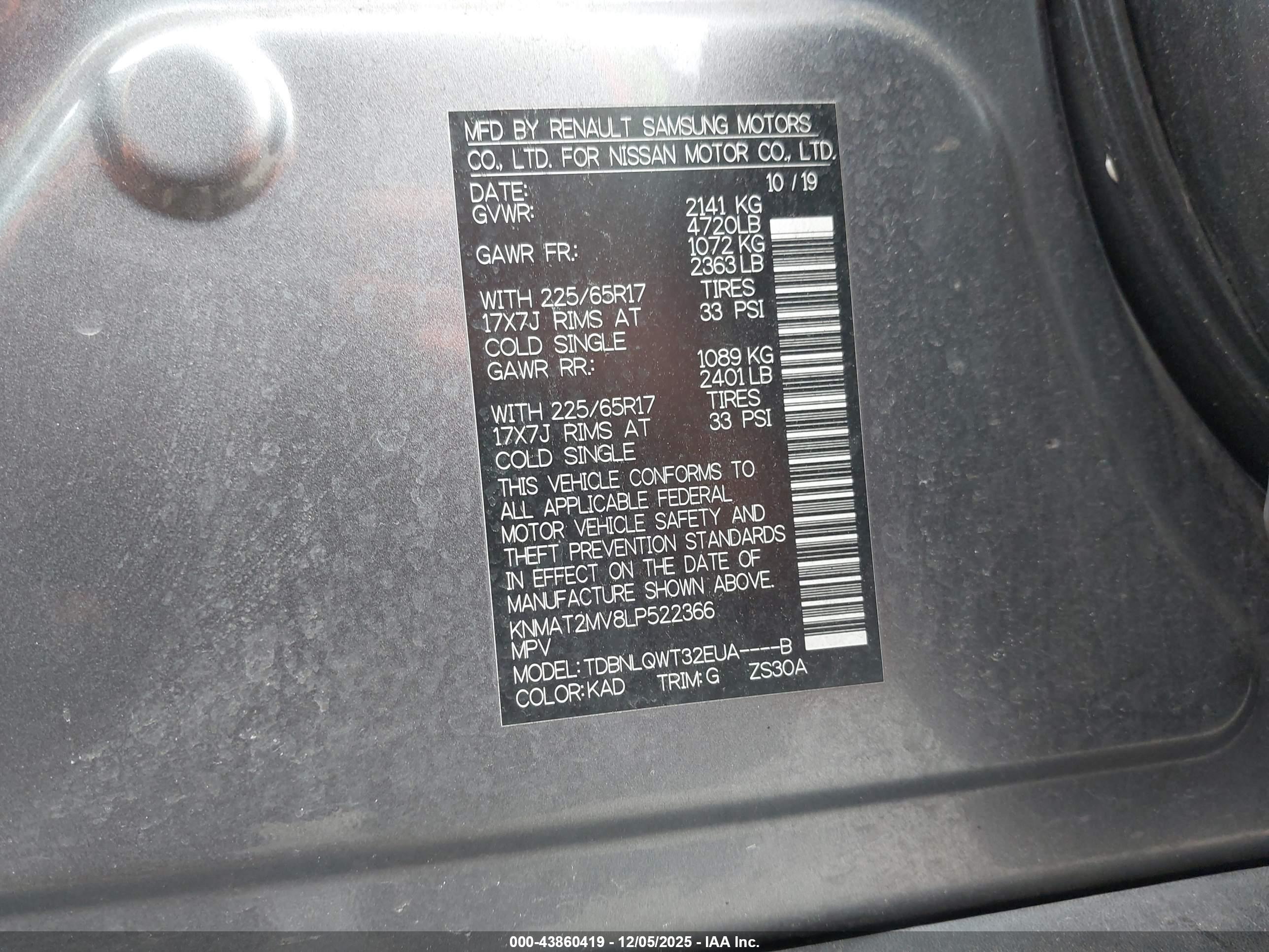 NISSAN ROGUE image 9