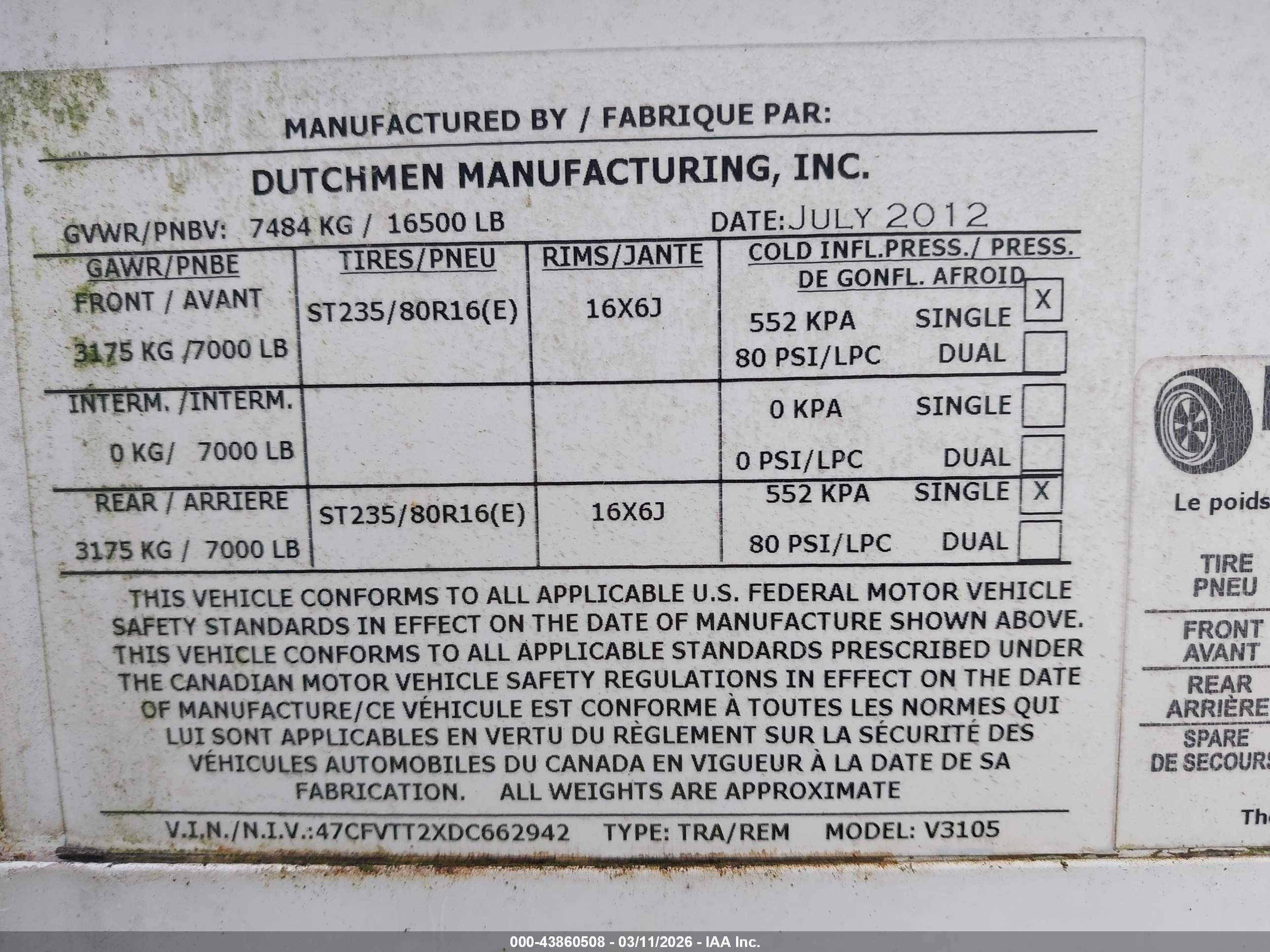 DUTCHMAN VOLTAGE image 9