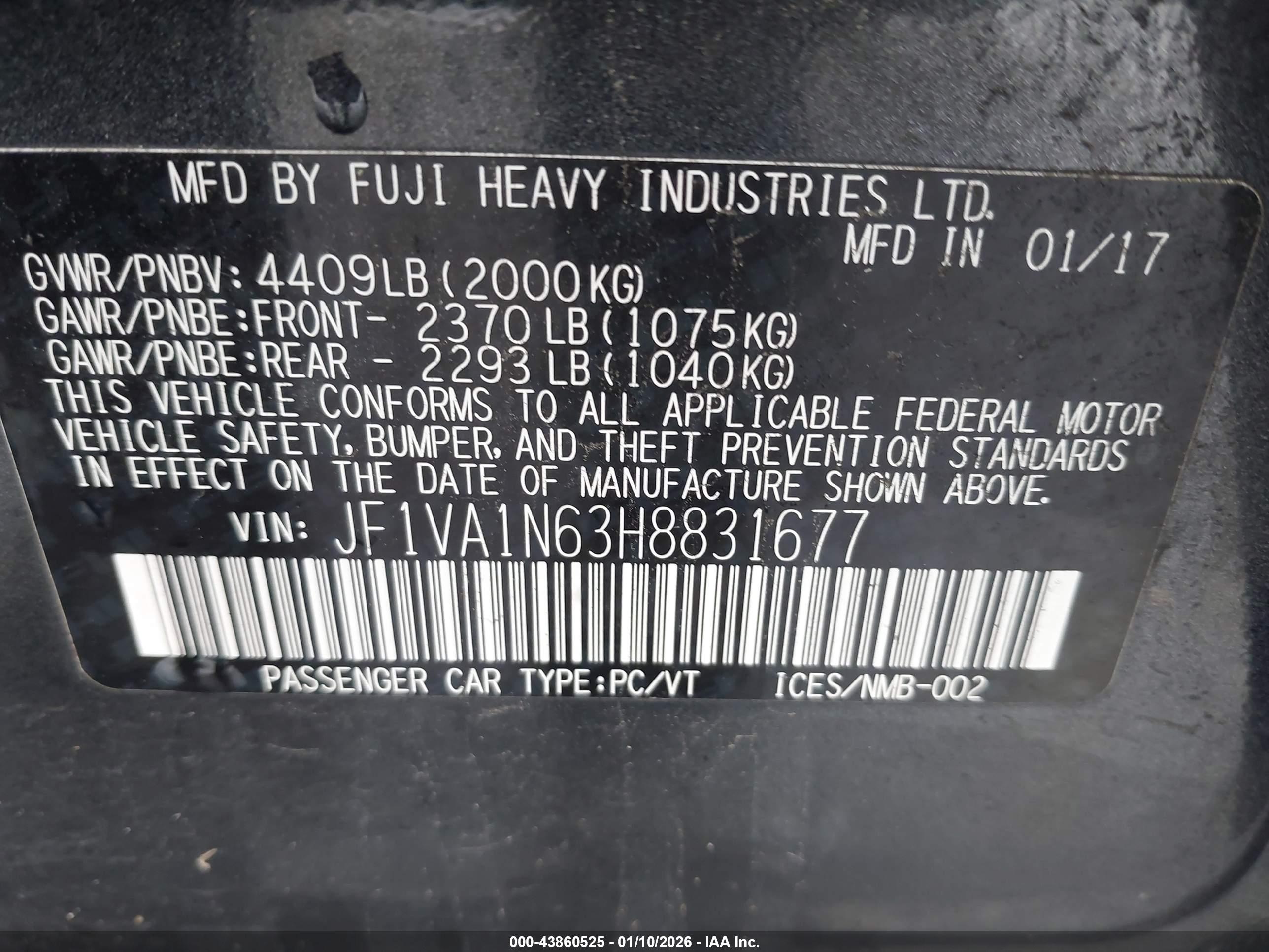 SUBARU WRX image 9