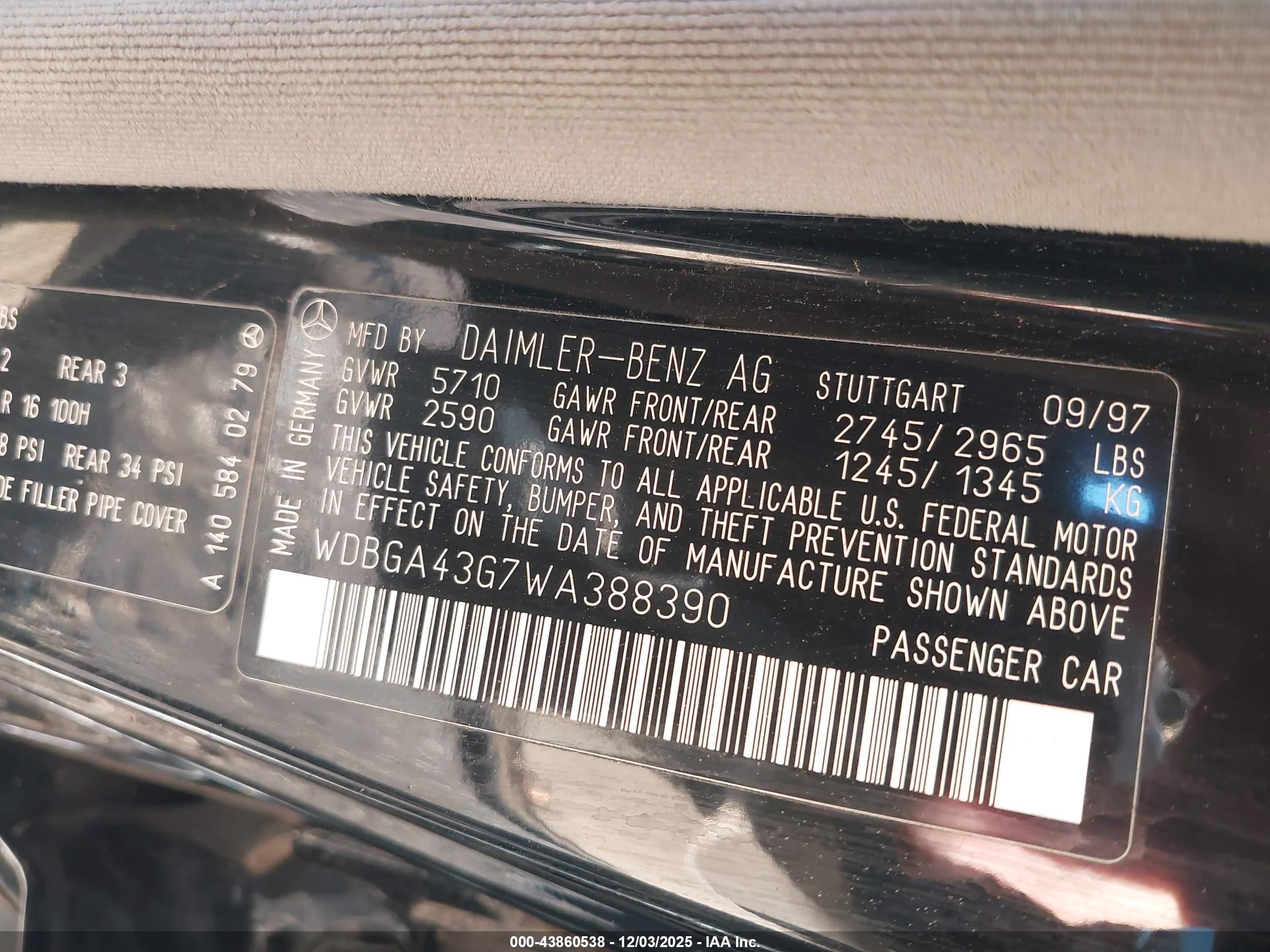 MERCEDES-BENZ S image 9