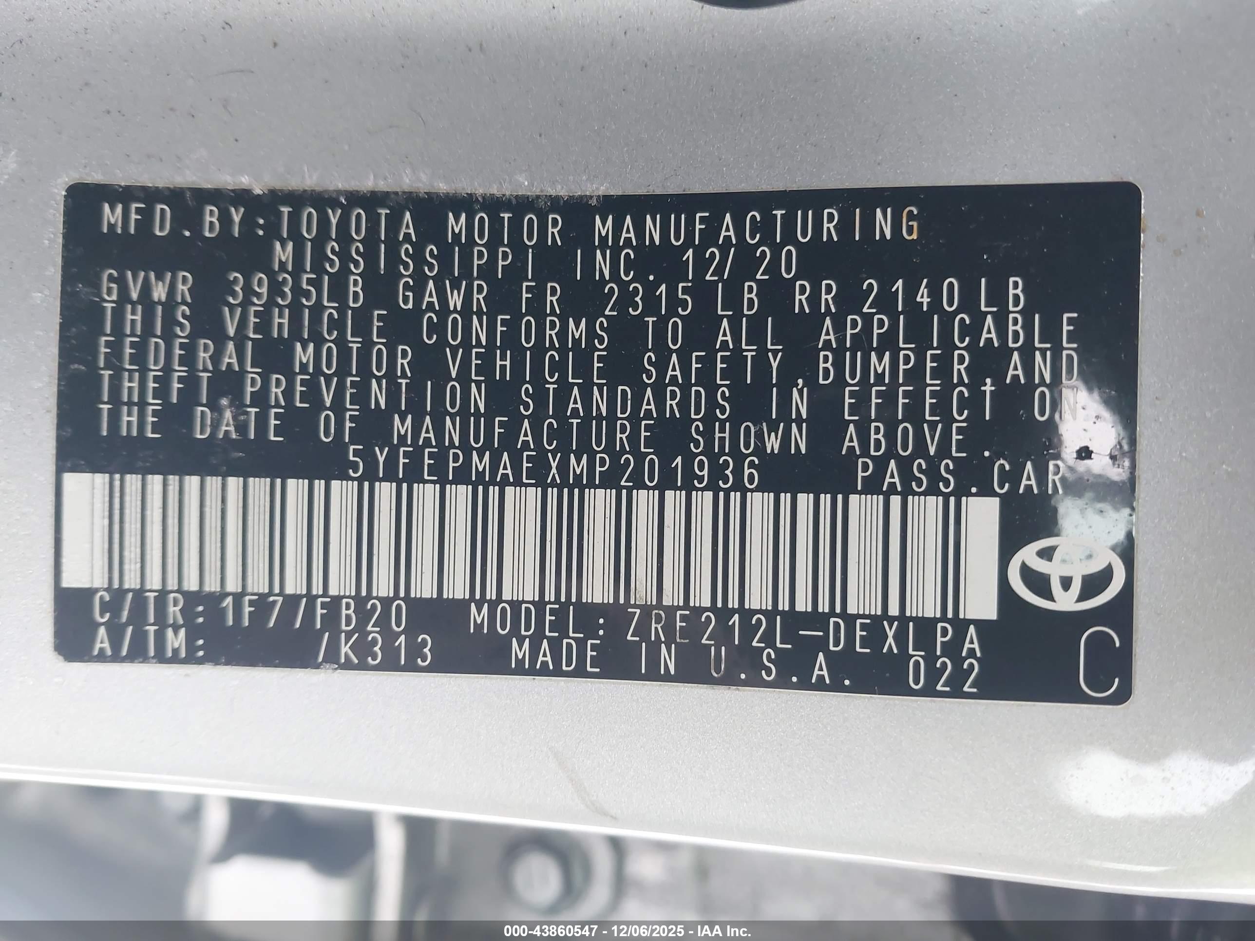 TOYOTA COROLLA image 9