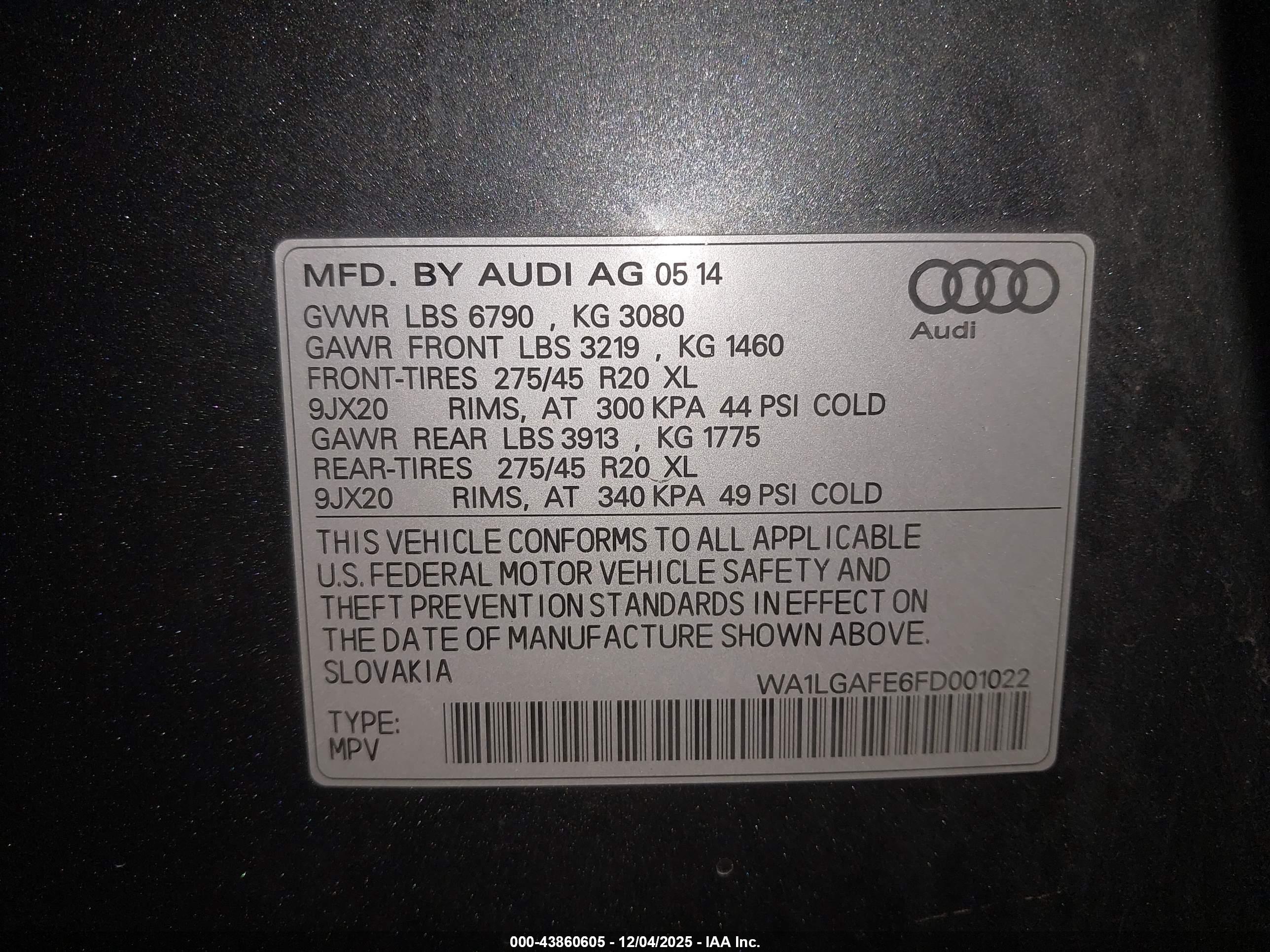 AUDI Q7 image 9